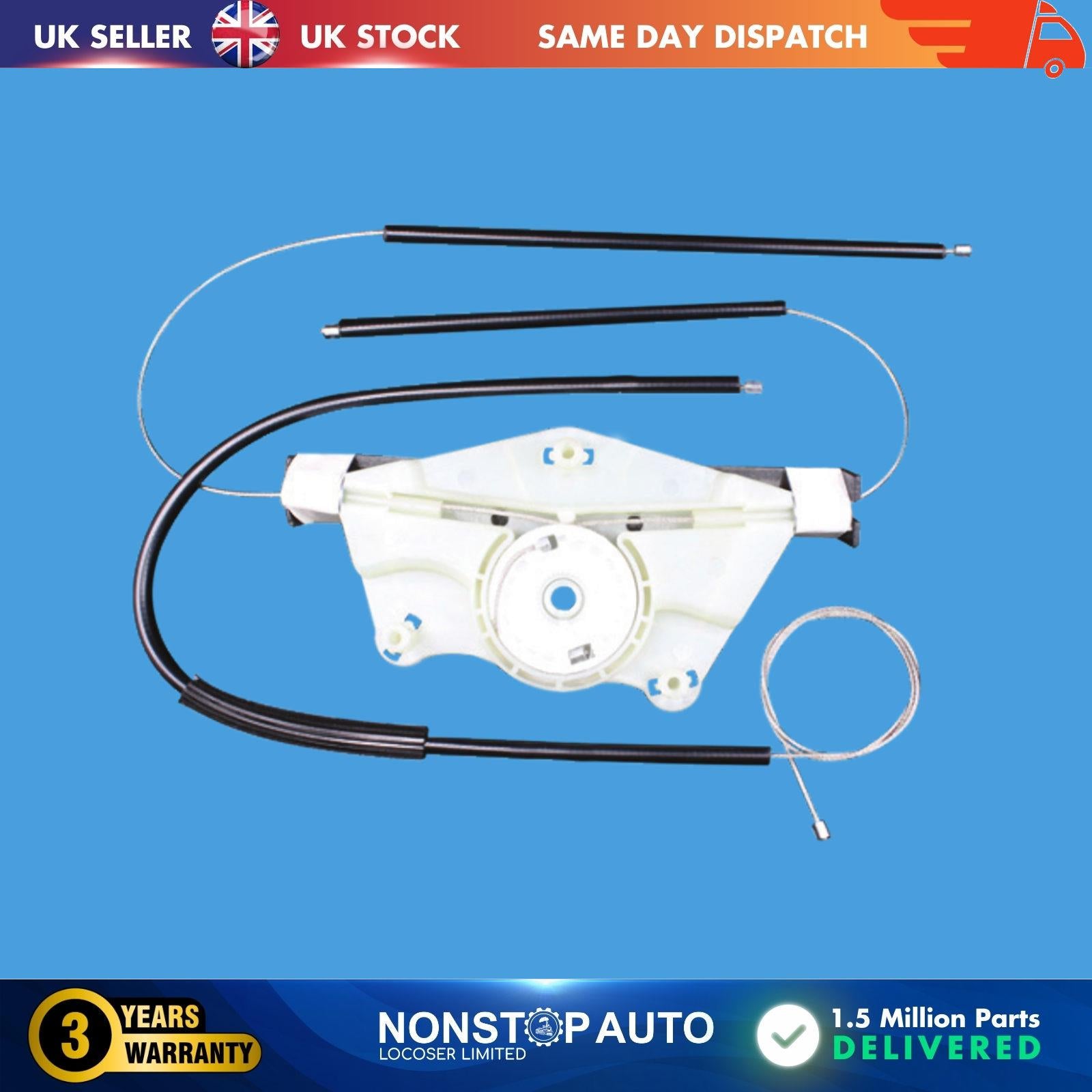 FOR VW TOUAREG window regulator repair kit front Left
