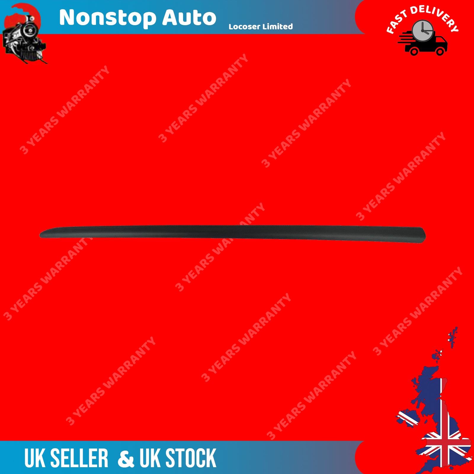 FRONT DOOR MOULDING PANEL TRIM STRAP LEFT SIDE FITS FIAT GRANDE PUNTO 735410812