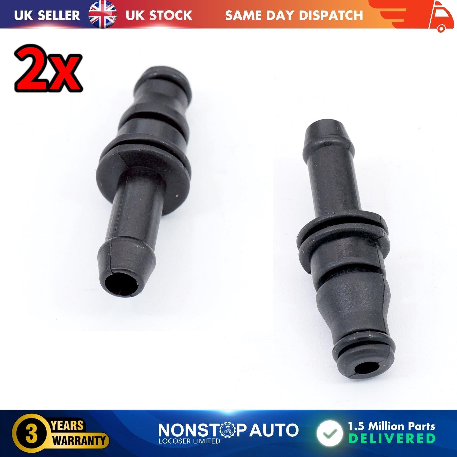 2x Expansion Tank Coolant Hose Connector For MERCEDES-BENZ C / S Class CLK A0039970689