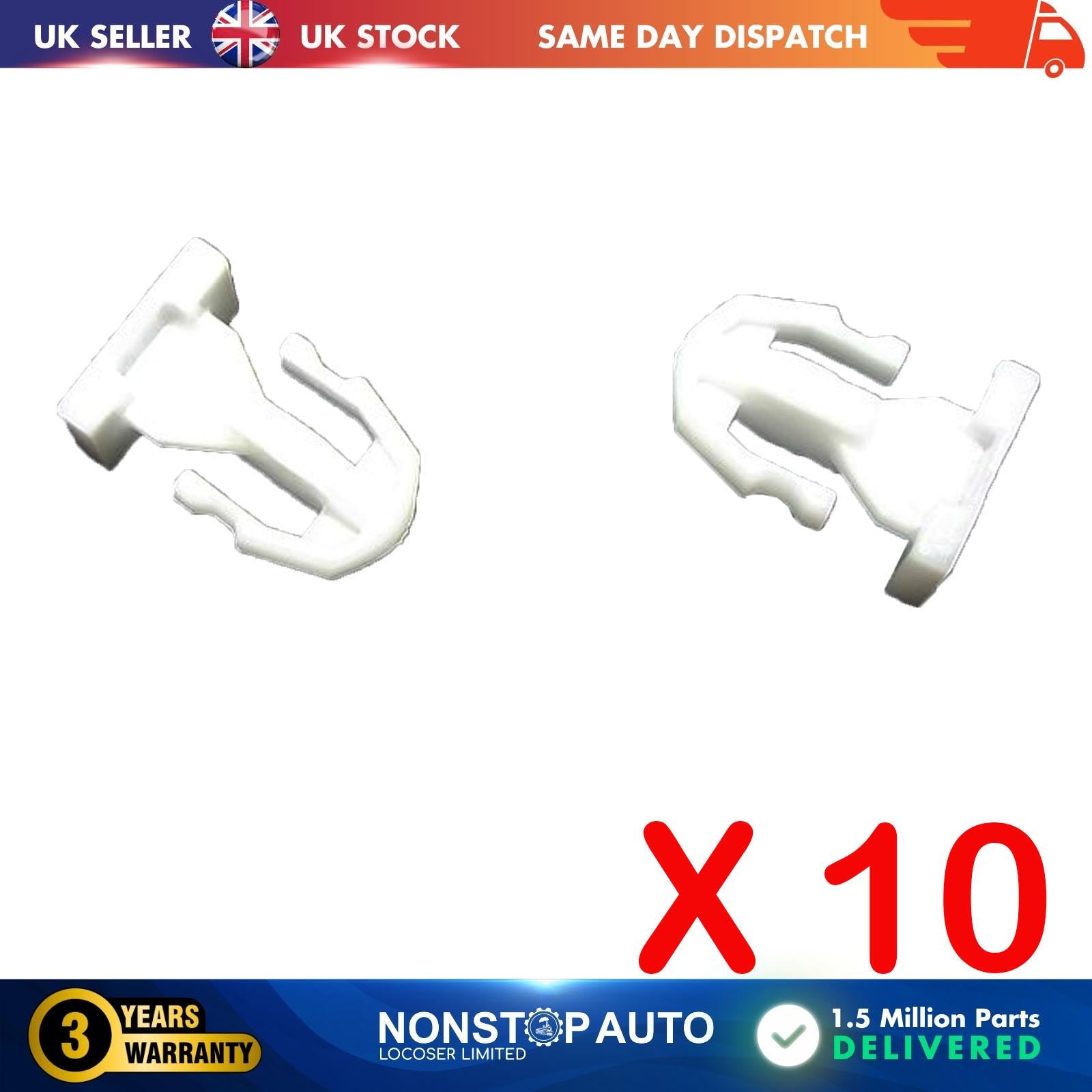 10 X FOR MERCEDES Fastener Button Clips A 002 988 3981