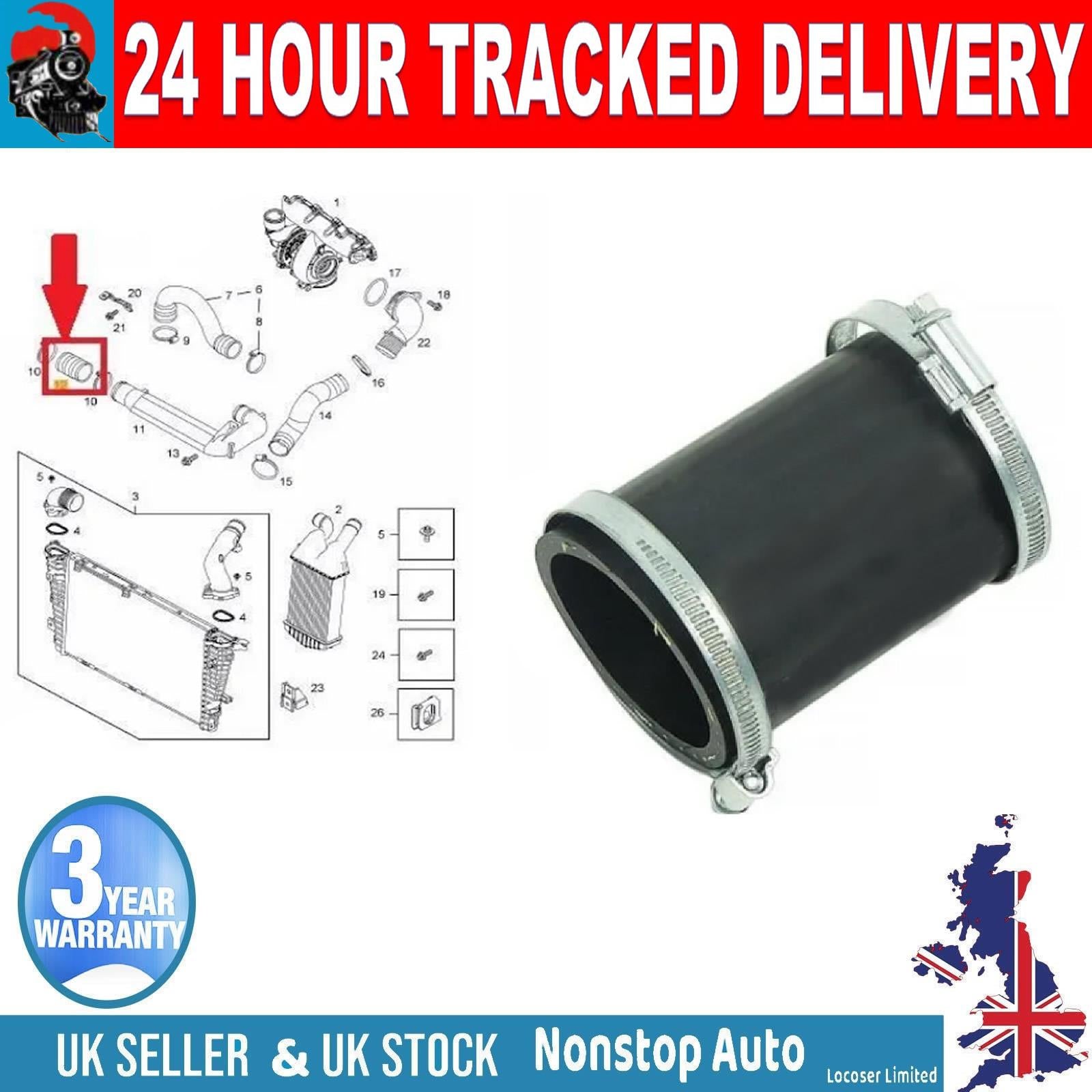 TURBO INTERCOOLER HOSE PIPE FOR VAUXHALL OPEL ASTRA H  5835873