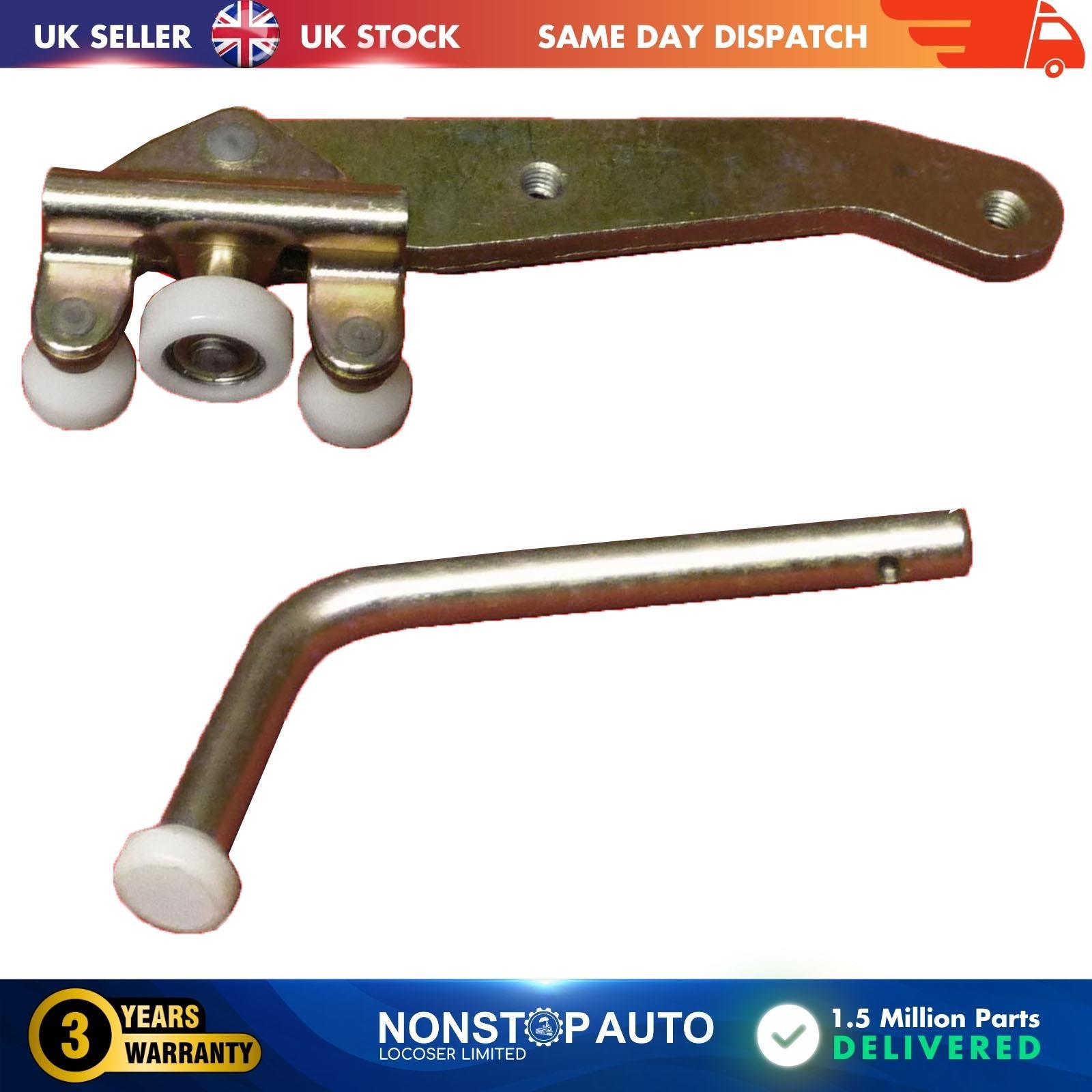 Sliding Door Roller Guide Hinge Bottom Top Left Side Fits VW Transporter T4
