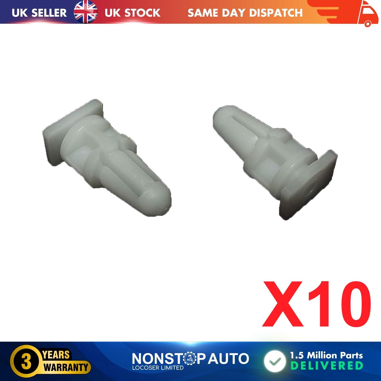 10X Dashboard Rocker Panel Retaining Clips For BMW 51471929908