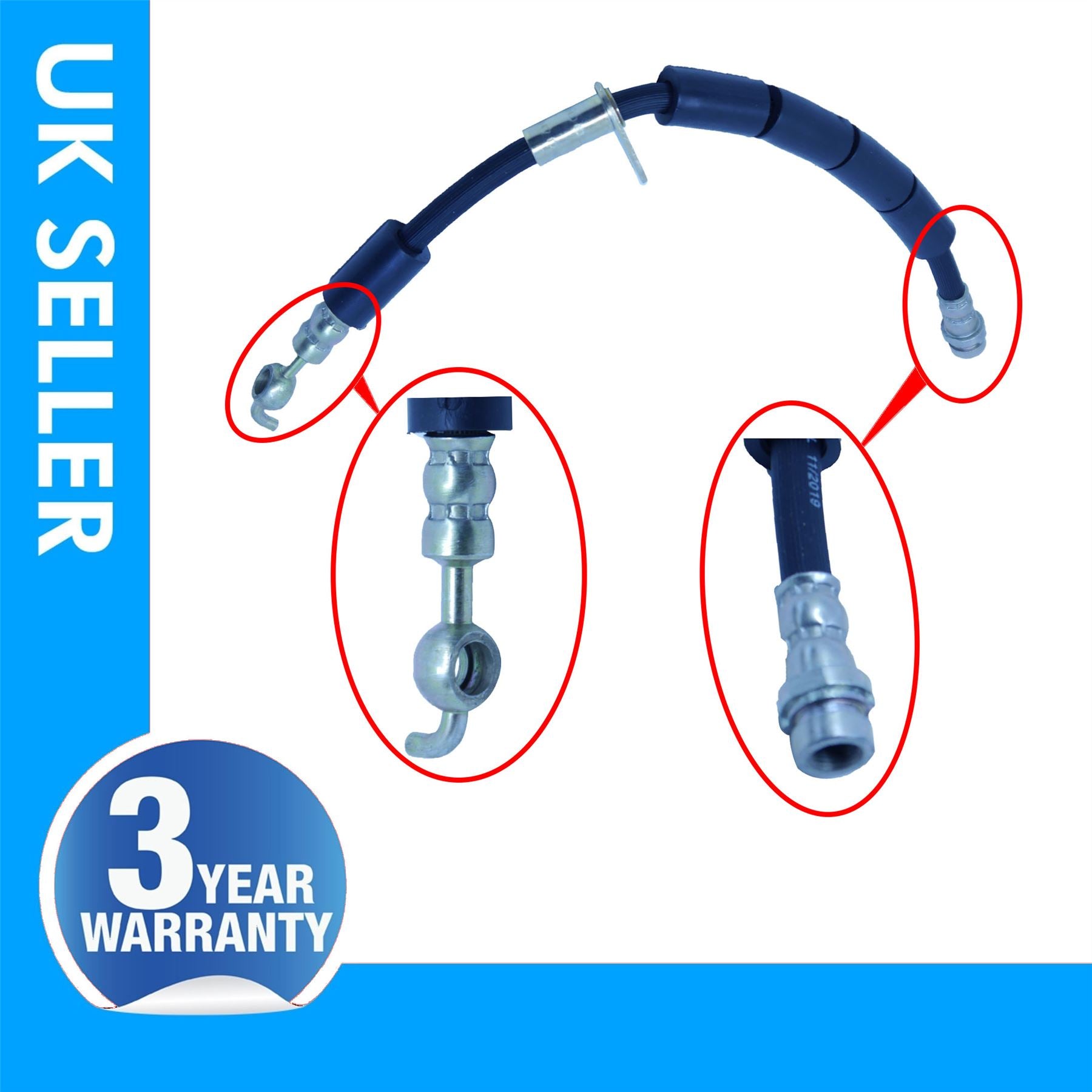 Front brake hose Pipe For Ford Fiesta Mk6 B Max 1751661