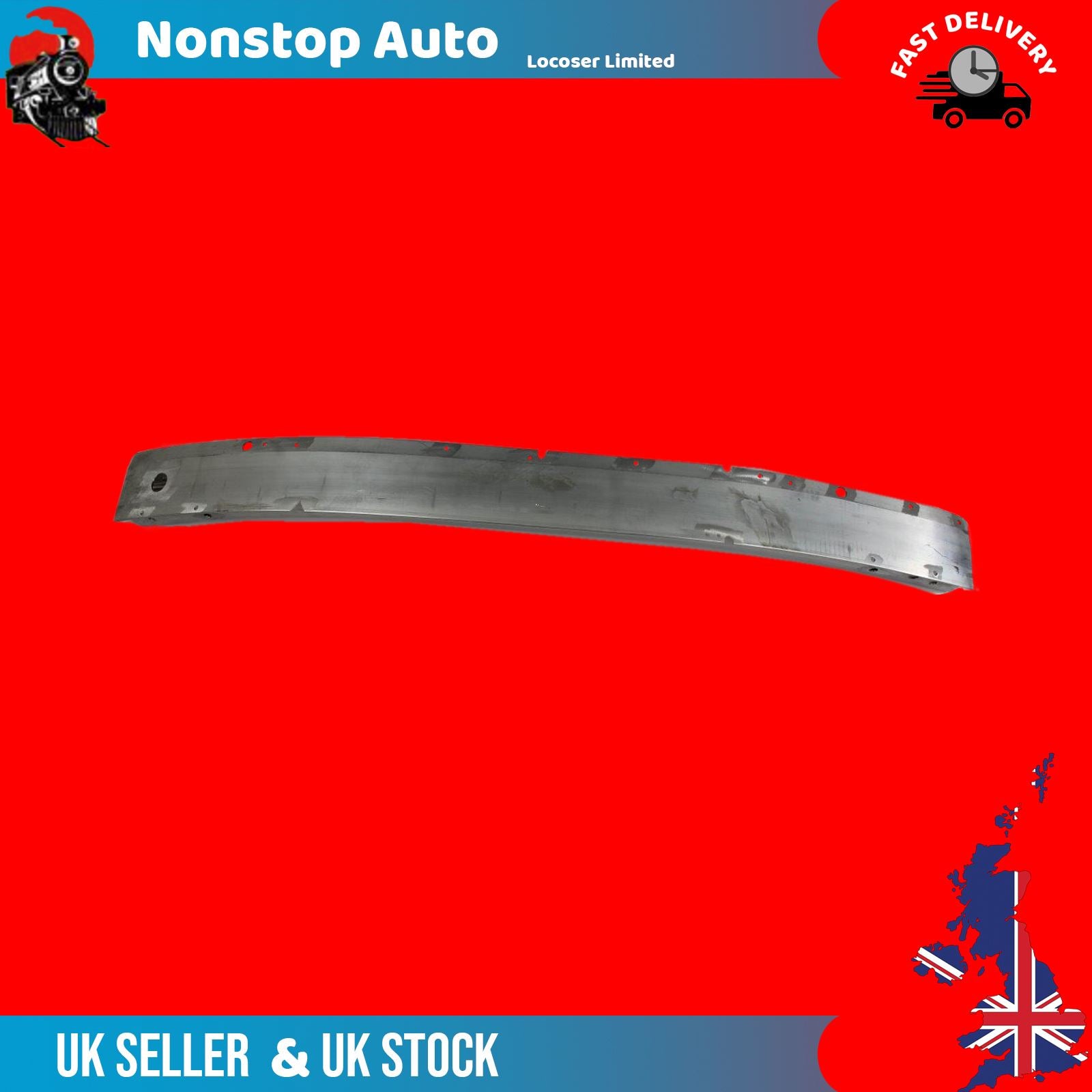 Front Bumper Reinforcement Metal Bar Aliminum  Fits Vauxhall Astra H Zafira B Station Wagon Zafira B Van 1405046 24460537