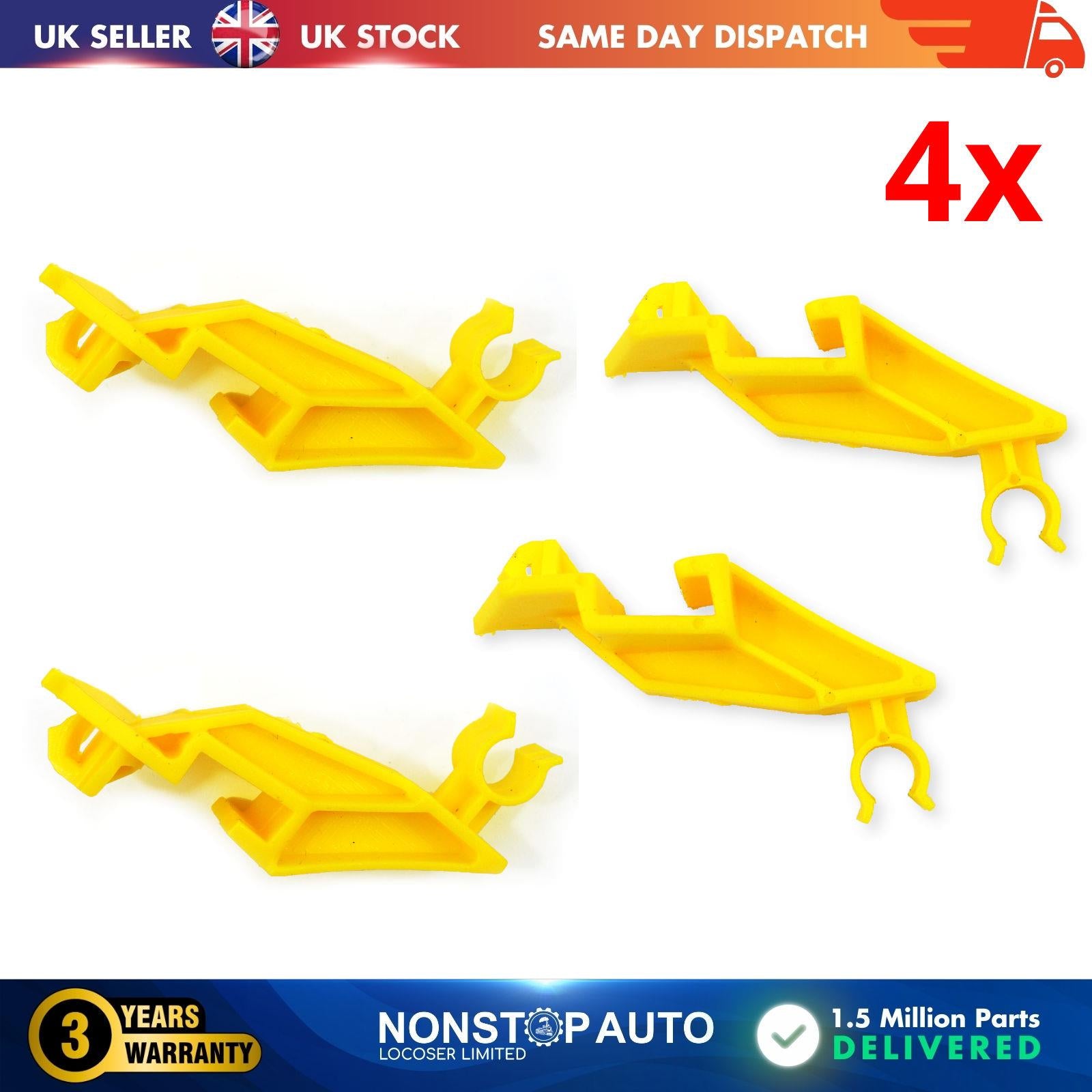 4x Bonnet Hood Stay Retainer Clip For FORD Fiesta VI B Max Transit Tourneo Ecosport 8A6116828AB 1583474