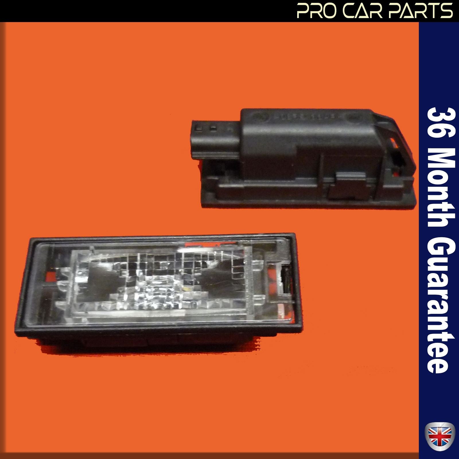 Number Plate Light For RENAULT Megane II III Scenic Clio III IV 8200480127