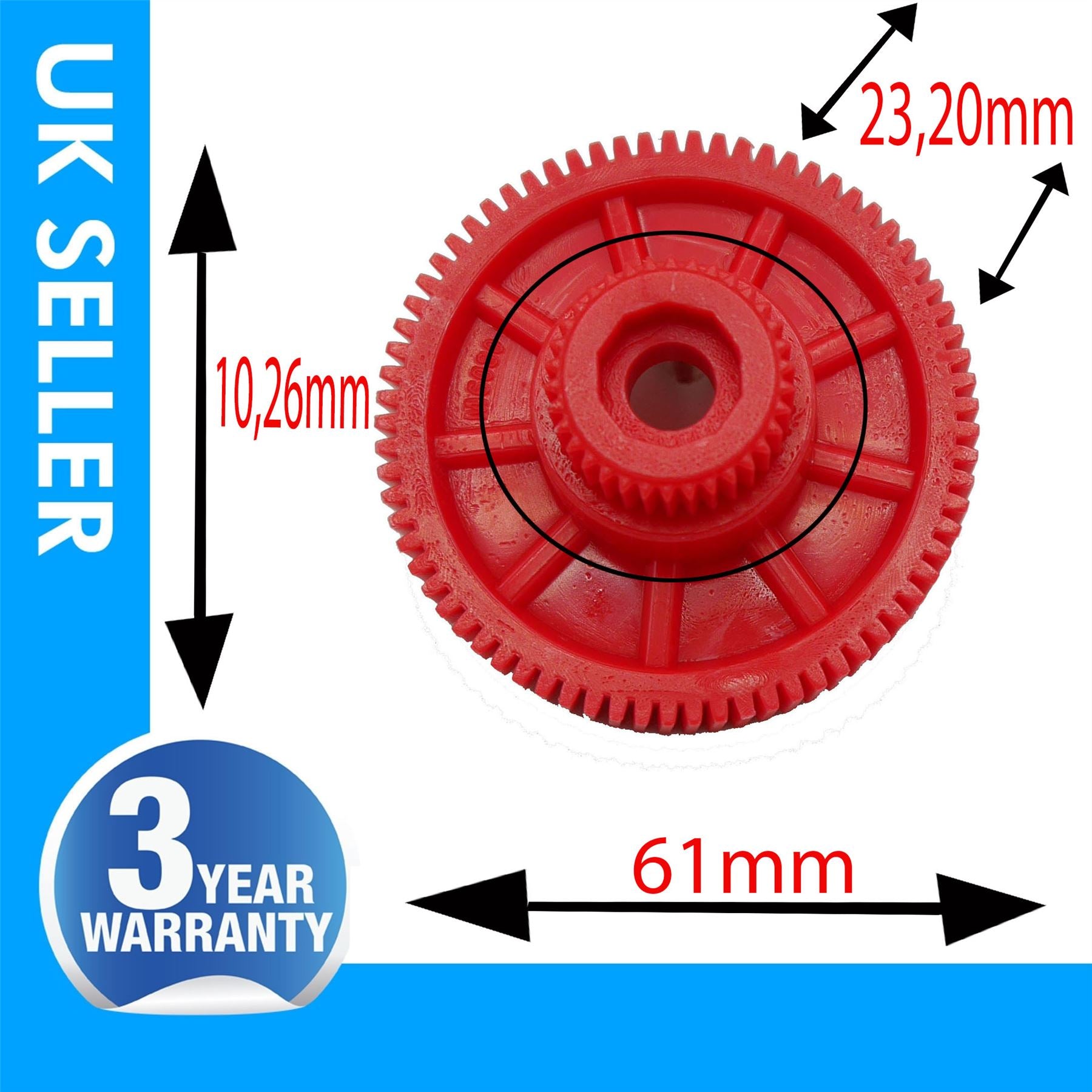 Window Regulator Gear Repair Kit Fits Ford Tourneo Custom BK21V23201AD