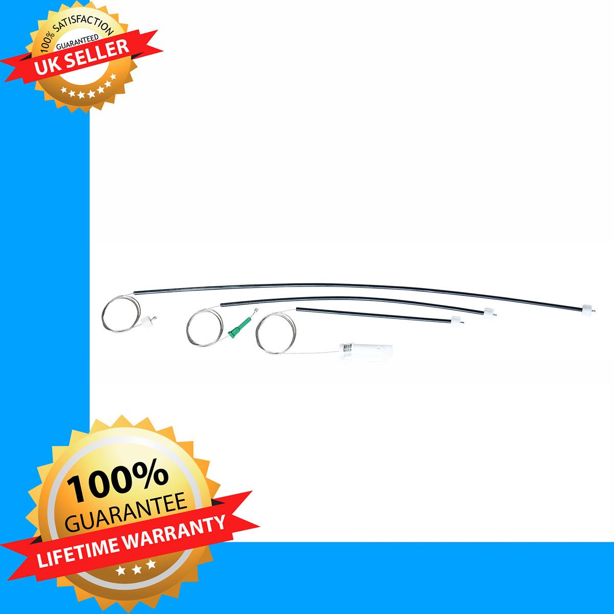 Fits VW New Beetle Cabrio Convertible Window Regulator Repair Kit Front Left Side 1Y0837461F