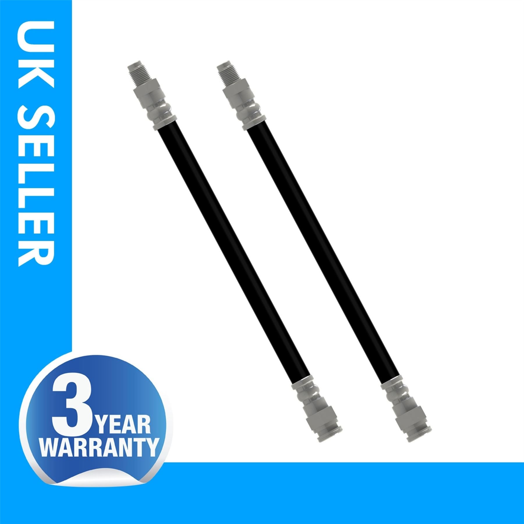 2X FRON BRAKE HOSE PIPE For  FIAT LANCIA DELTA DEDRA LYBRA 98825063