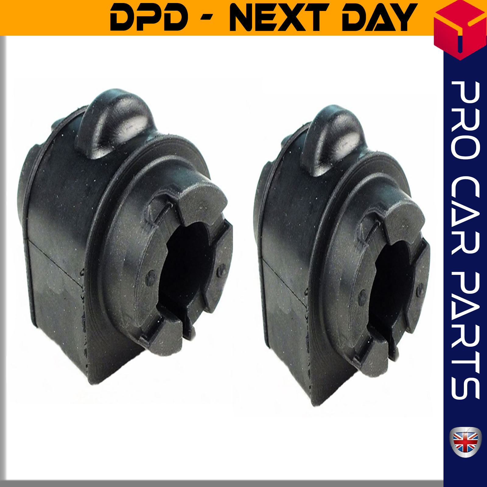 2X REAR ANTIROLL BAR stabiliser BUSH FOR FORD SMAX 1581670 6G914A037XCB 30748927