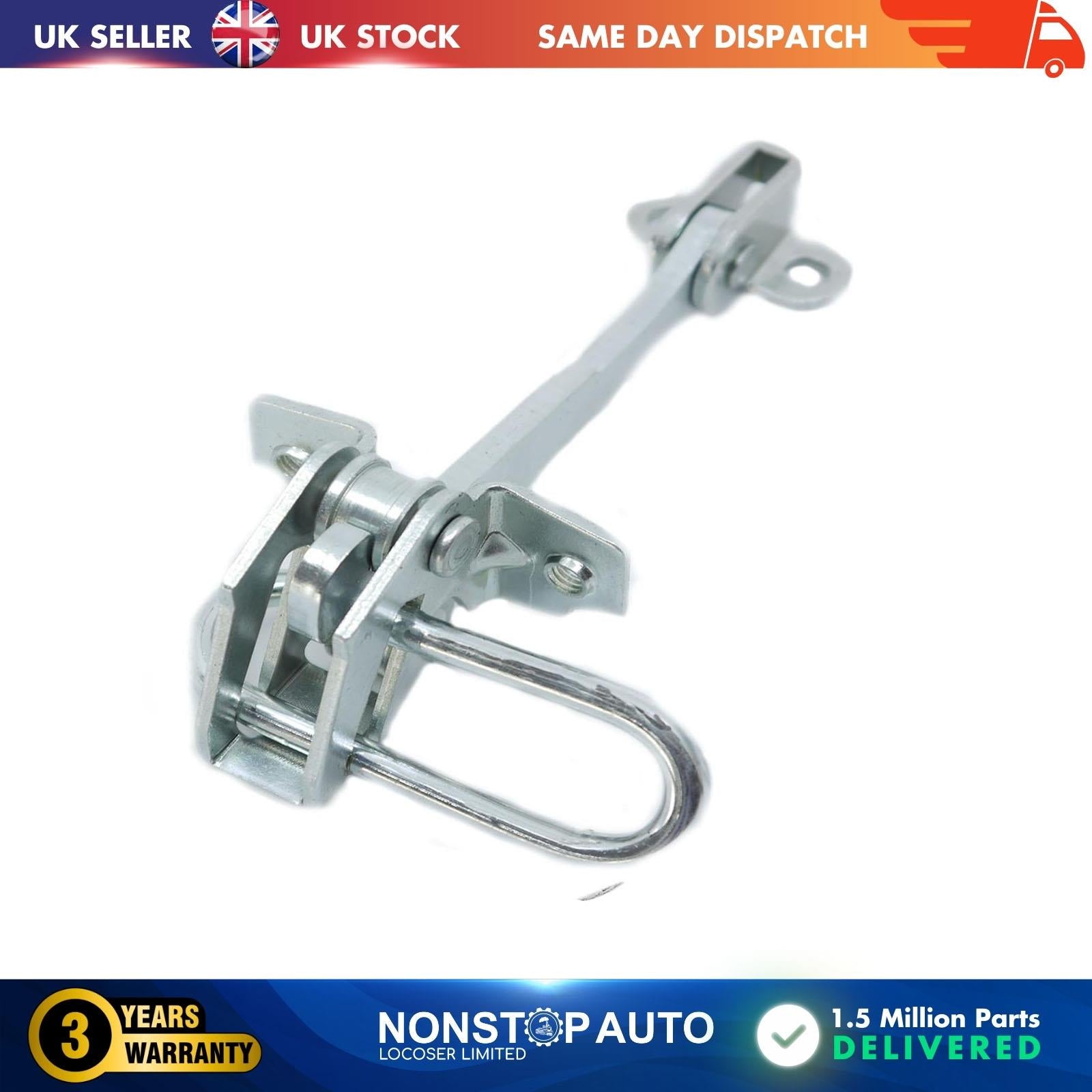 Rear Door Hinge Stop Check Strap Limitery Right or Left Side Fits FIAT Punto Mk2 51790088