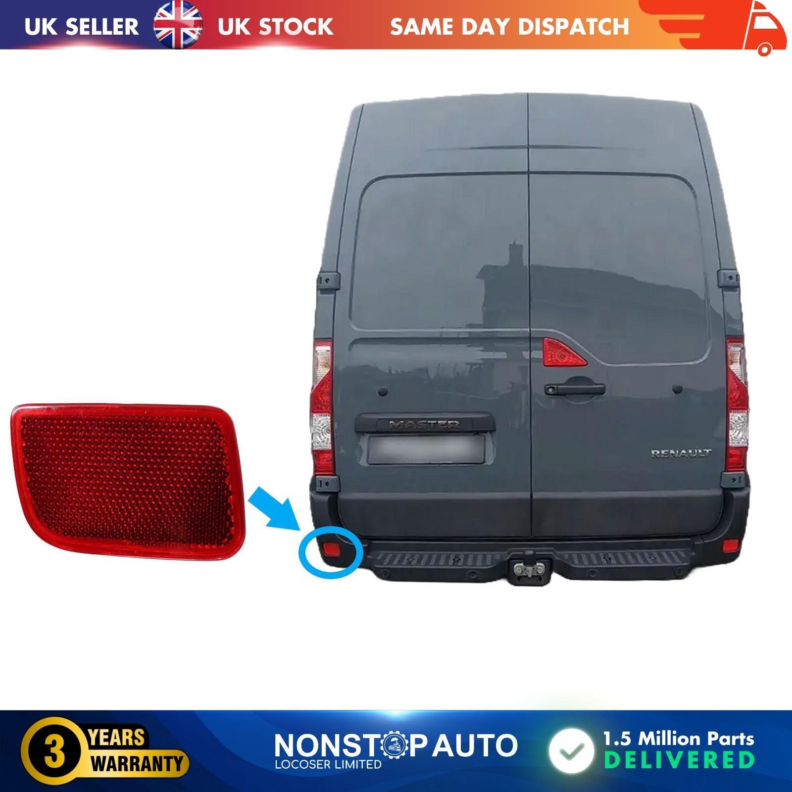 Rear Bumper Reflector Left Side For RENAULT Scenic II Grand Scenic II 8200152642