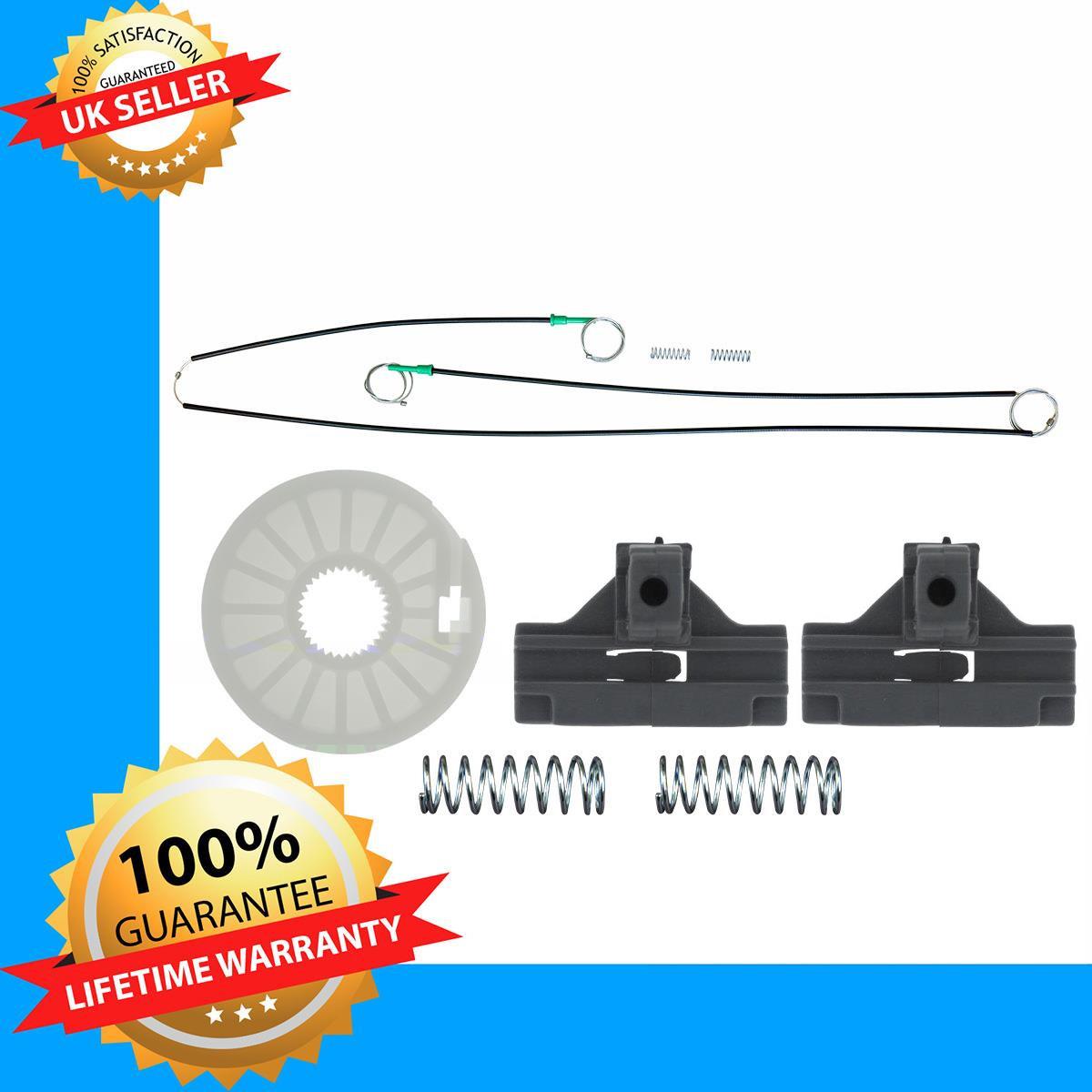 Fits VW Polo 6N 2/3 Doors Window Regulator Repair Kit Front Right 6N3837462