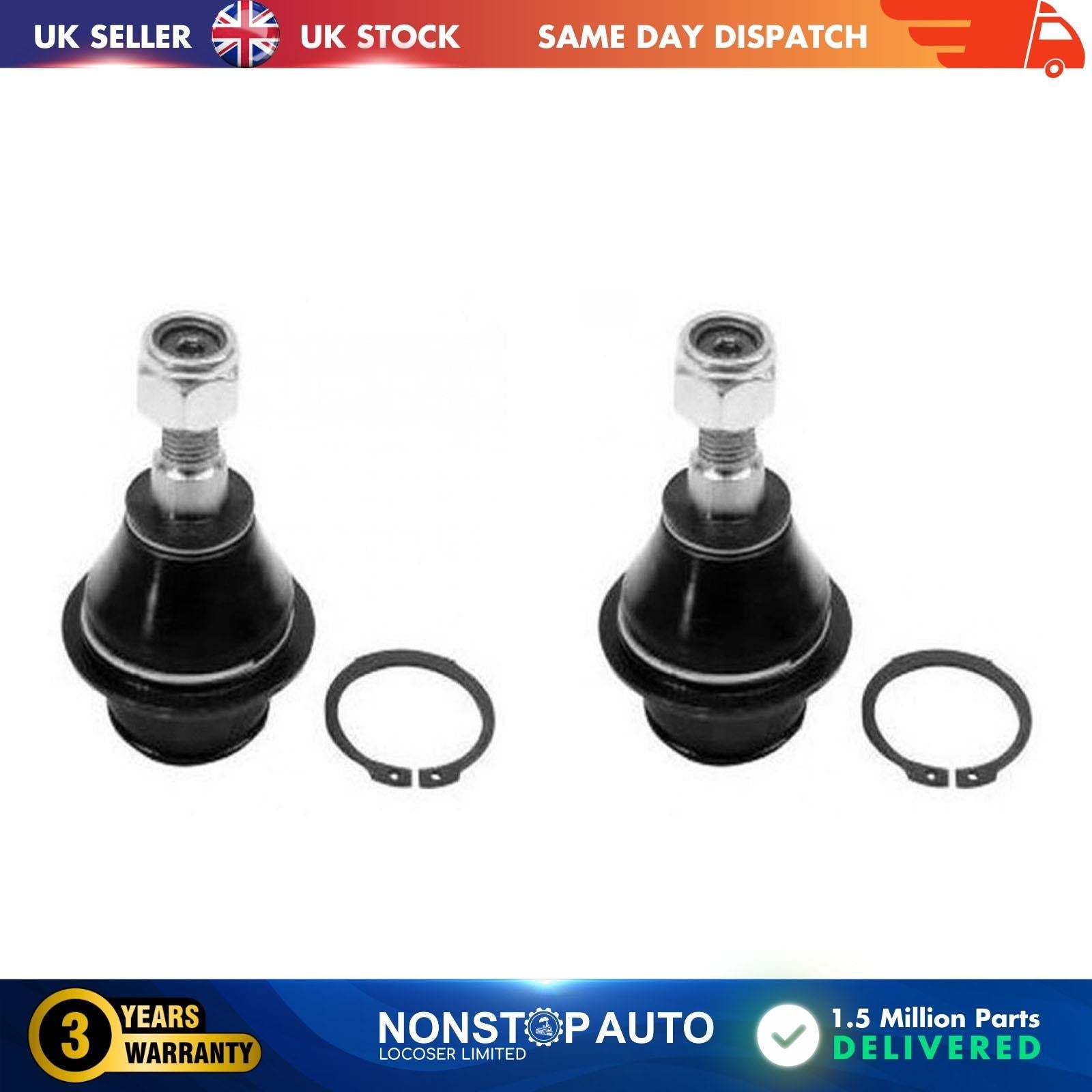 2x Steering axle tie rod ball joint stabilizer FORD Transit V184 V347 / KTYC15 3468 AE