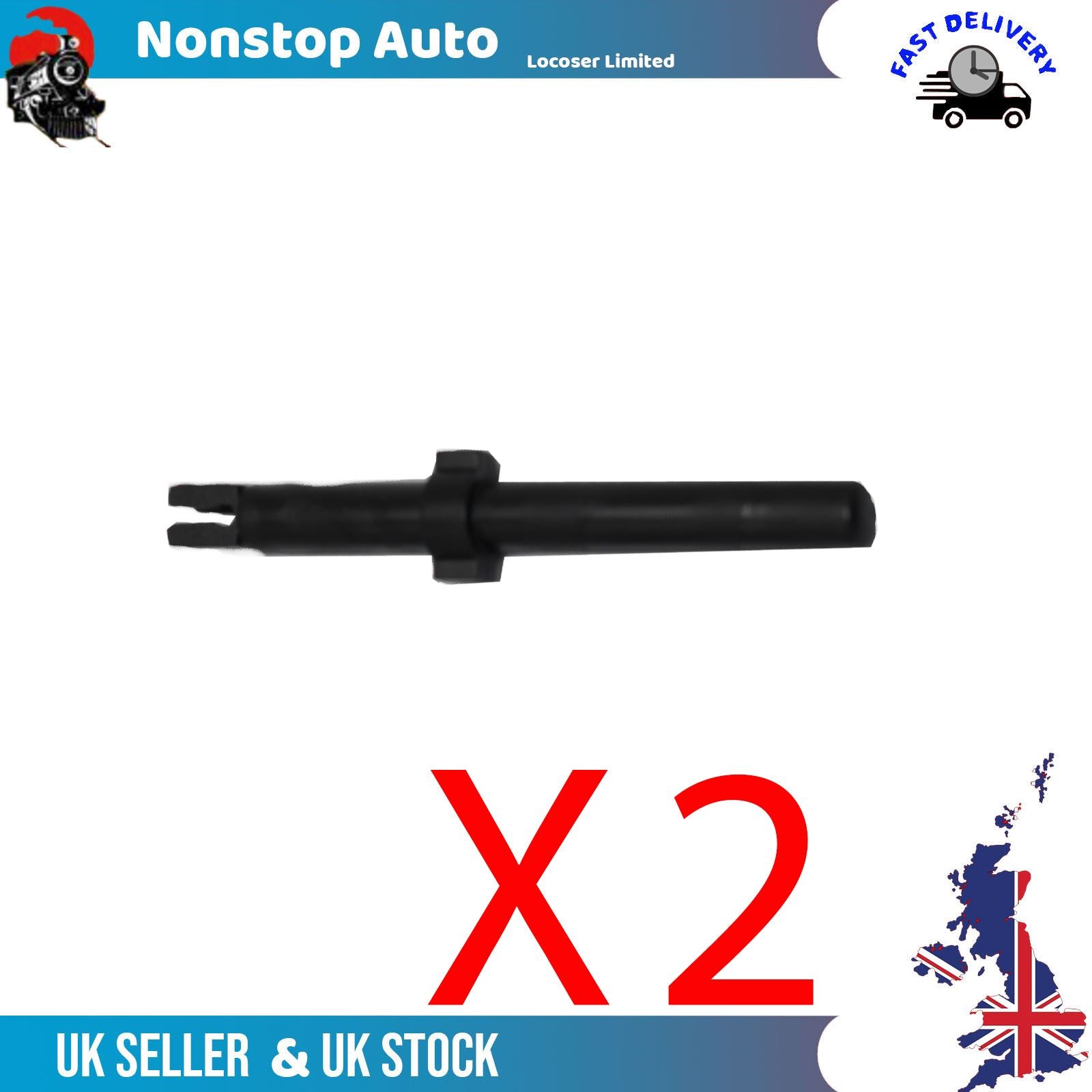 2X Reset Trip Meter Knob Button Gauge Fits VOLVO 2000-2007