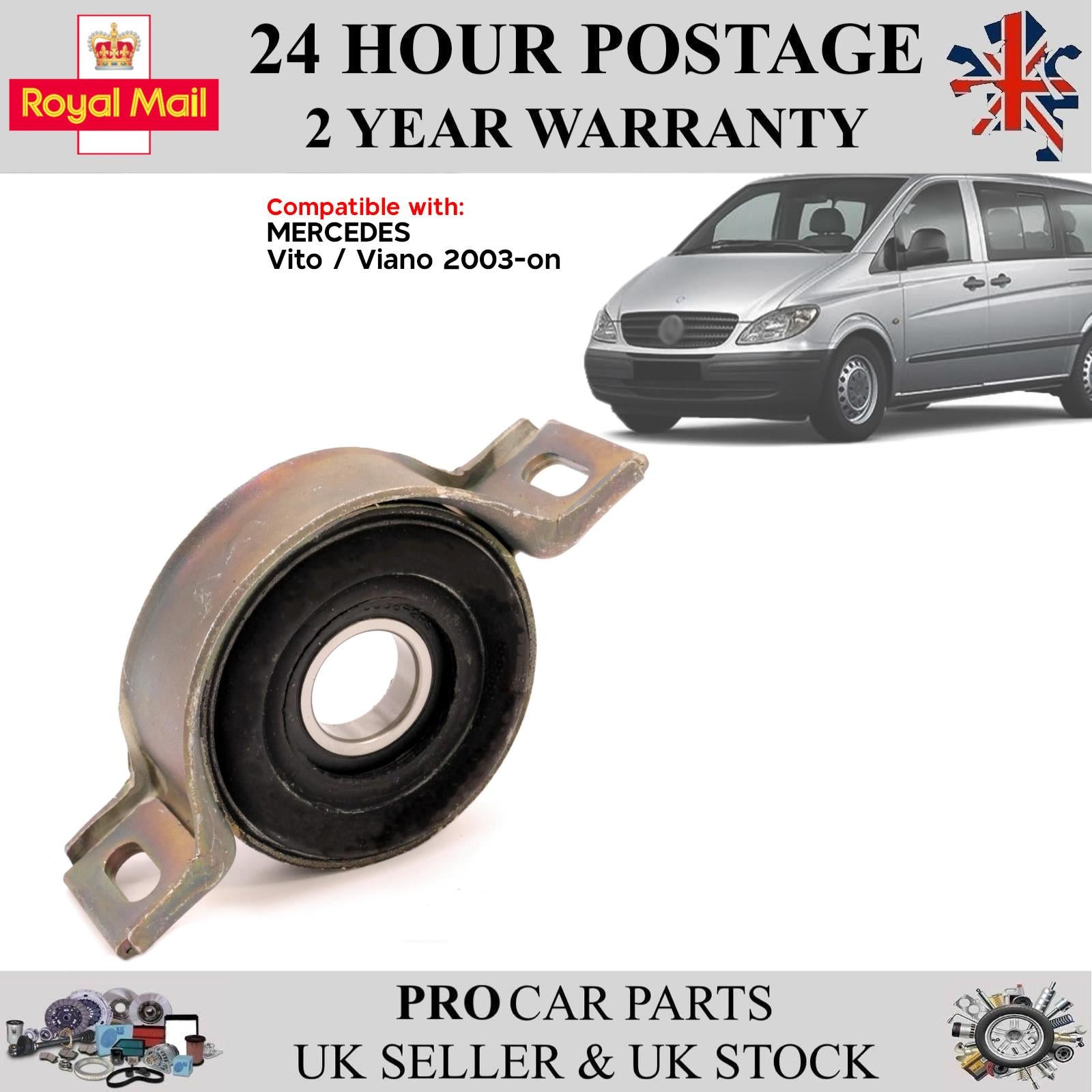Front Propshaft Centre Support Bearing For MERCEDES Viano Vito 2013 on