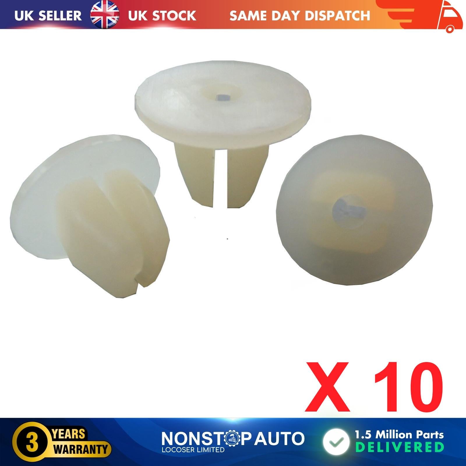 10X Side Moulding Locking Nut Clips For TOYOTA Aygo Carina II III Celica Corolla MR2 I II Prius Starlet Tercel Urban Cruiser Verso S Yaris LEXUS Ct Is I Is Sportcross Rc 90189-06006