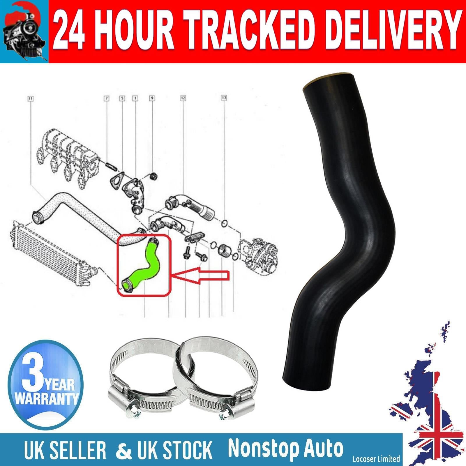 TURBO INTERCOOLER  HOSE PIPE FOR OPEL VAUXHALL MOVANO A 2.8 DTI RENAULT  MASTER II 2.8 DTI 4500035