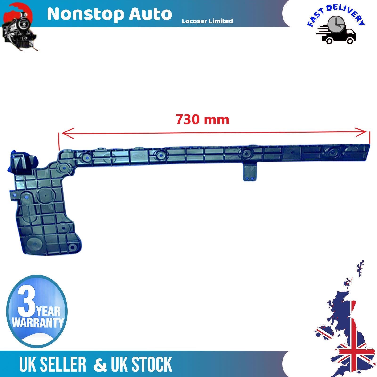 Rear Right bumper Bracket Long For FORD Transit 2013 on 1848024