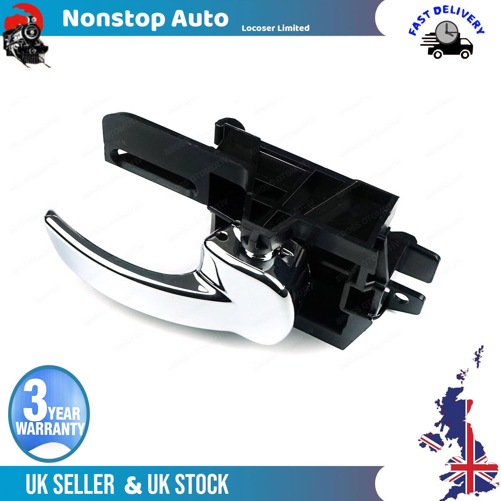Interior door handle RIGHT for Nissan Qashqai J10 80670-JD00E