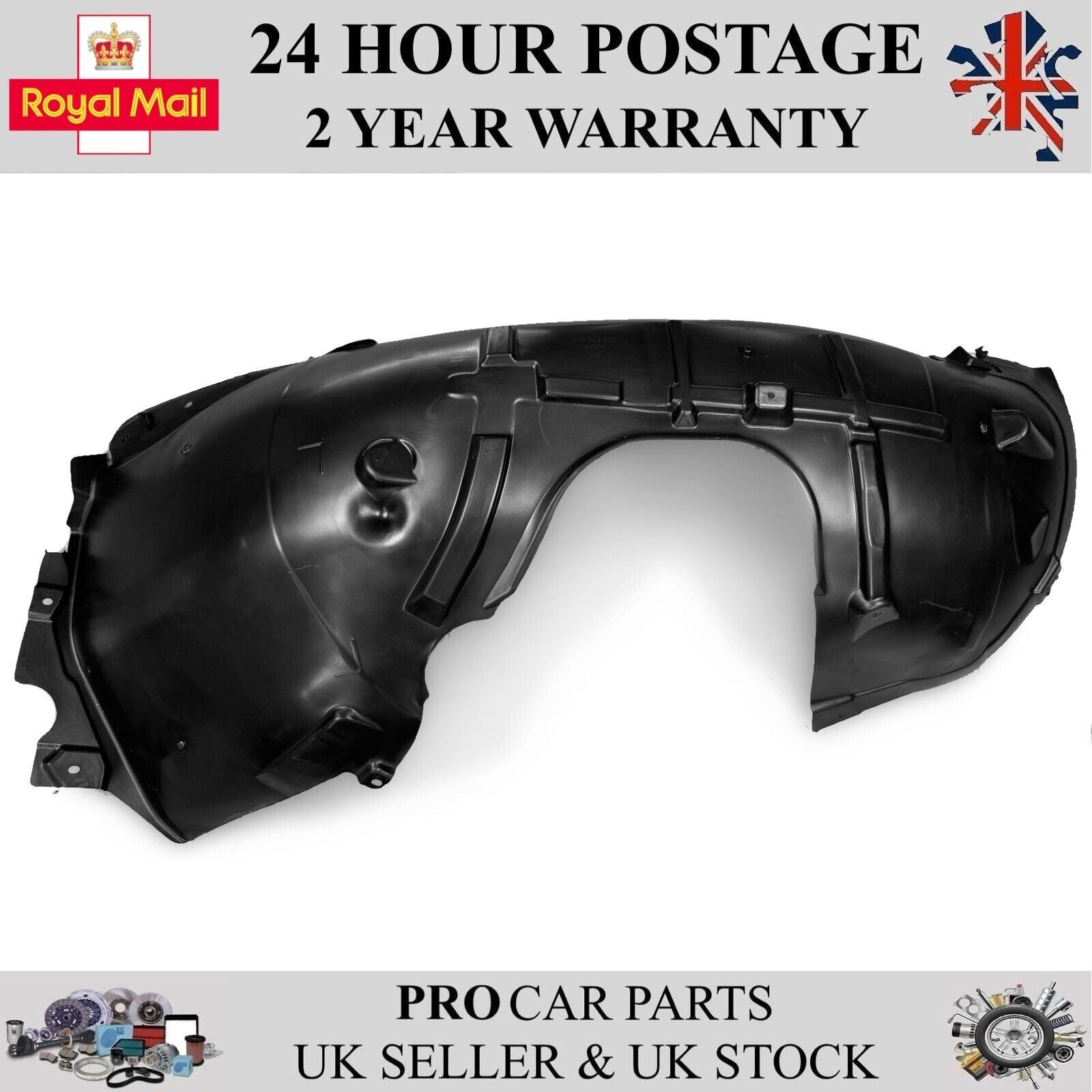 Inner Wheel Arch Cover Liner Front Left for SEAT Leon 2020 on 5FA809957J