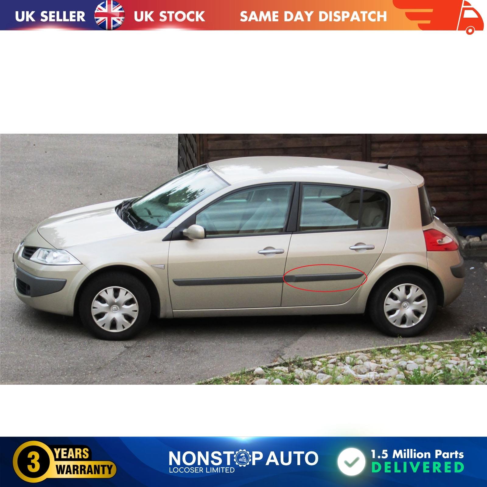 Door Panel Trim Moulding Strap / Rear Left 2003- For Renault Megane MK2 â€¦