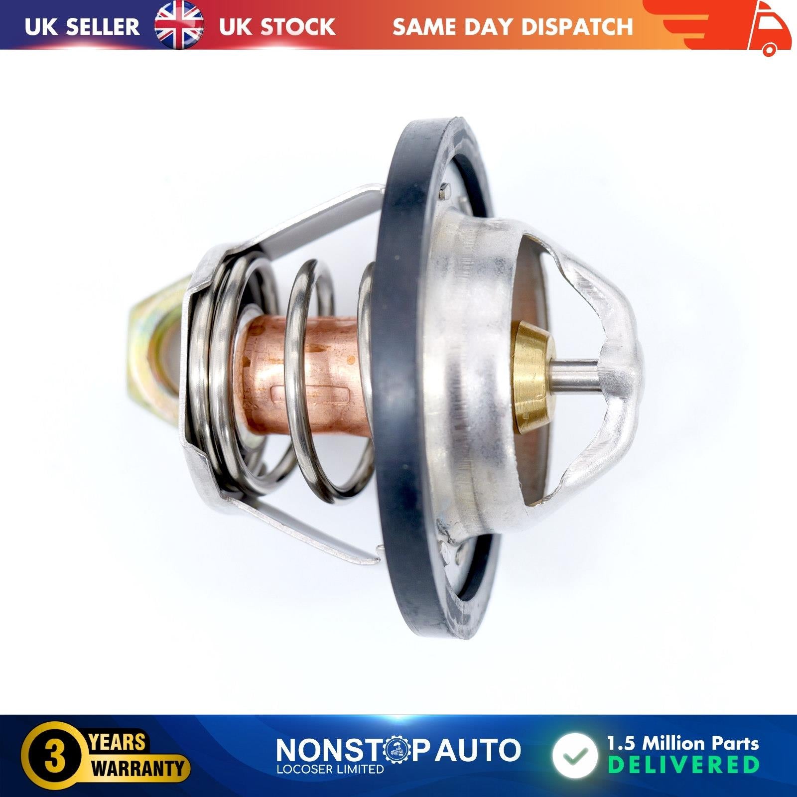 Coolant Thermostat fits FORD B-Max C-Max Fiesta Focus Fusion Mondeo Puma VOLVO S40 C30 V50 1007754