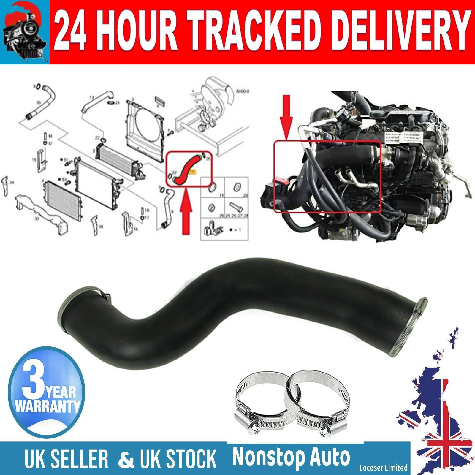 TURBO INTERCOOLER HOSE PIPE  FOR   IVECO DAILY VI 2.3 D   5801303588