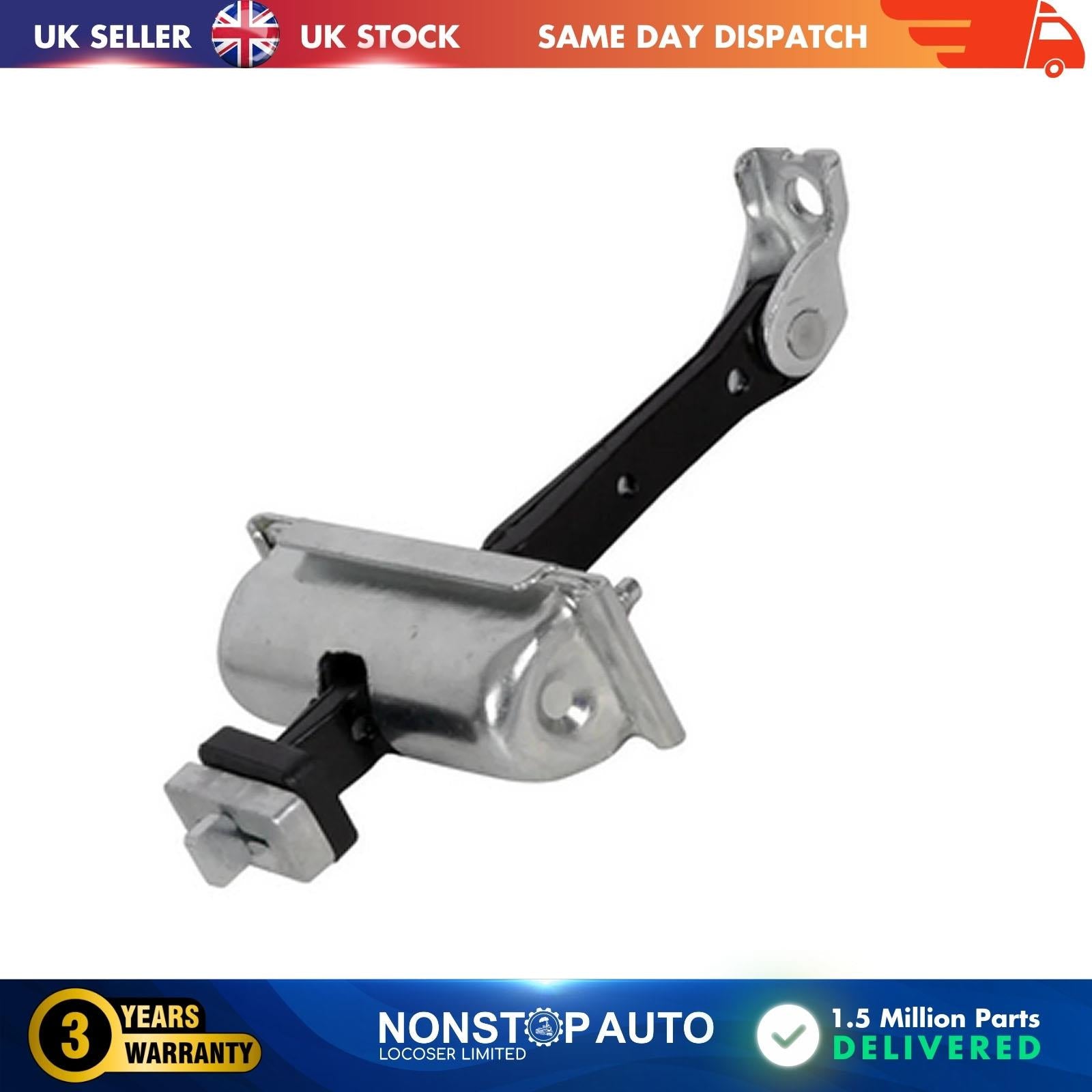 Front Door Hinge Stop Check Strap Limitery Right or Left Side Fits VAUXHALL Adam 13412690