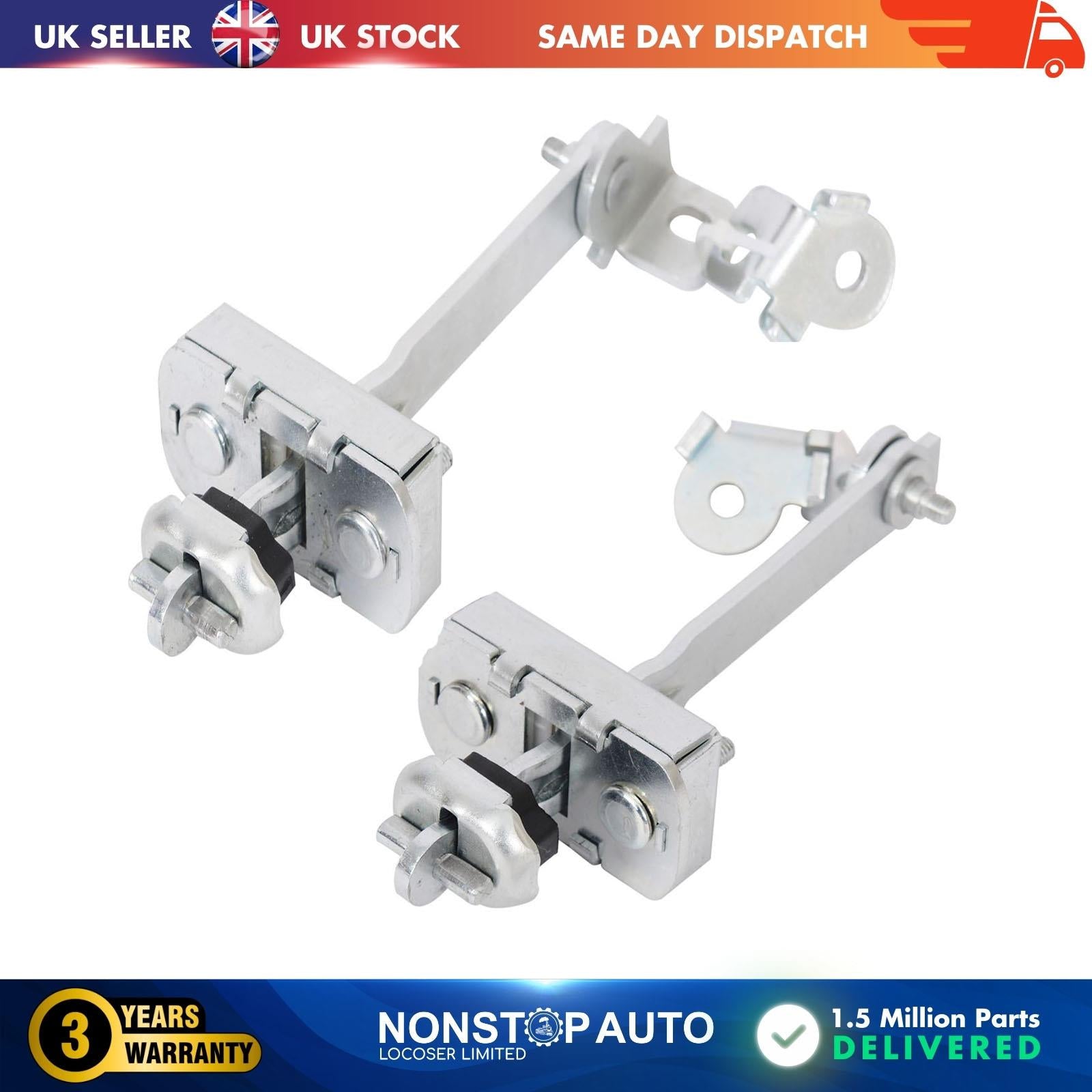2 X Front Door Hinge Stop Check Strap Limitery Right and Left Side Fits MERCEDES Atego Axor Actros 9737201416