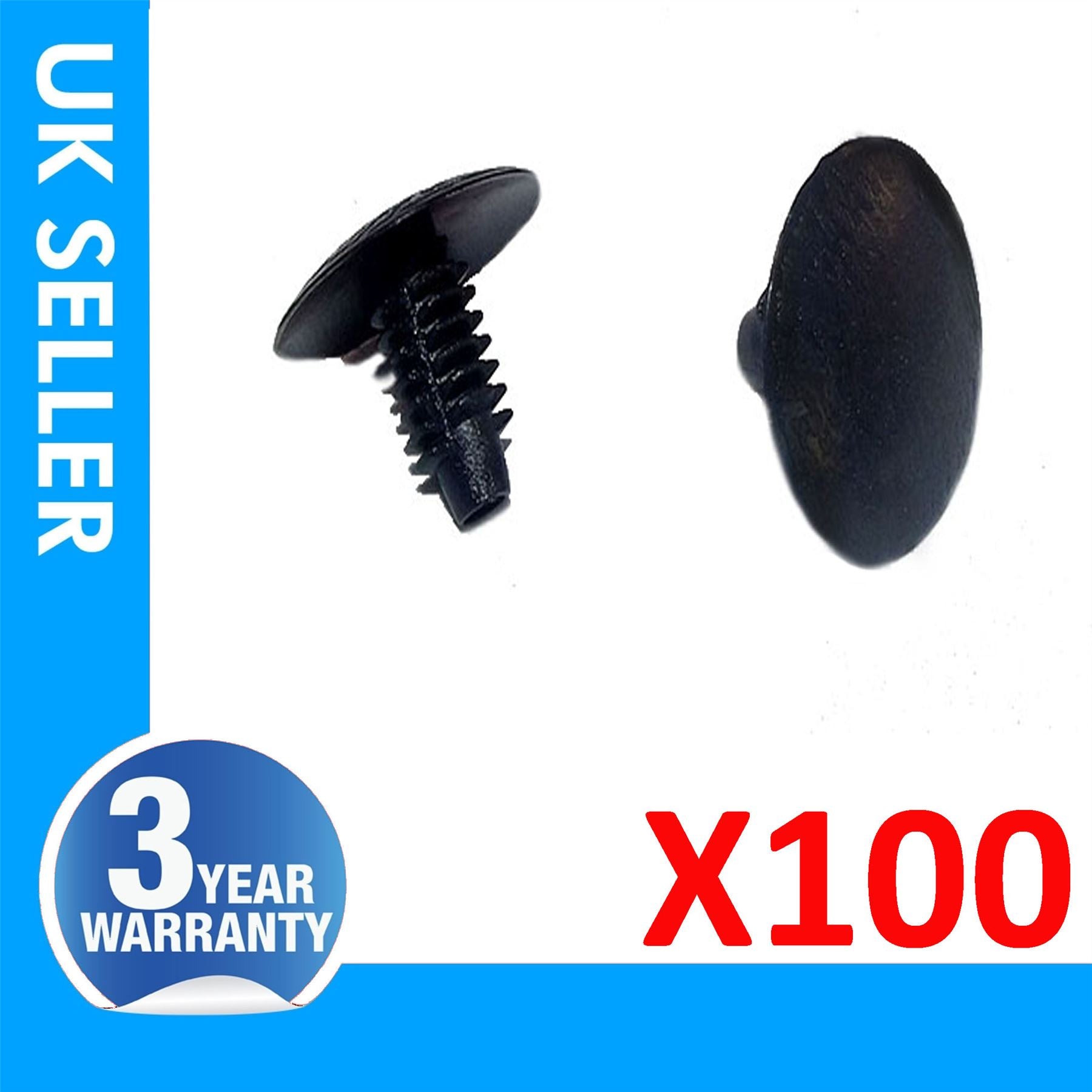 For Peugeot 206 406 407 Citroen C4 C5 Renault Clio Mk1 Escape Laguna Megane Safrane Twingo R11 R18 R19 R25 R4 R5 Fiat Radiator Panel Trim Retainer Clips