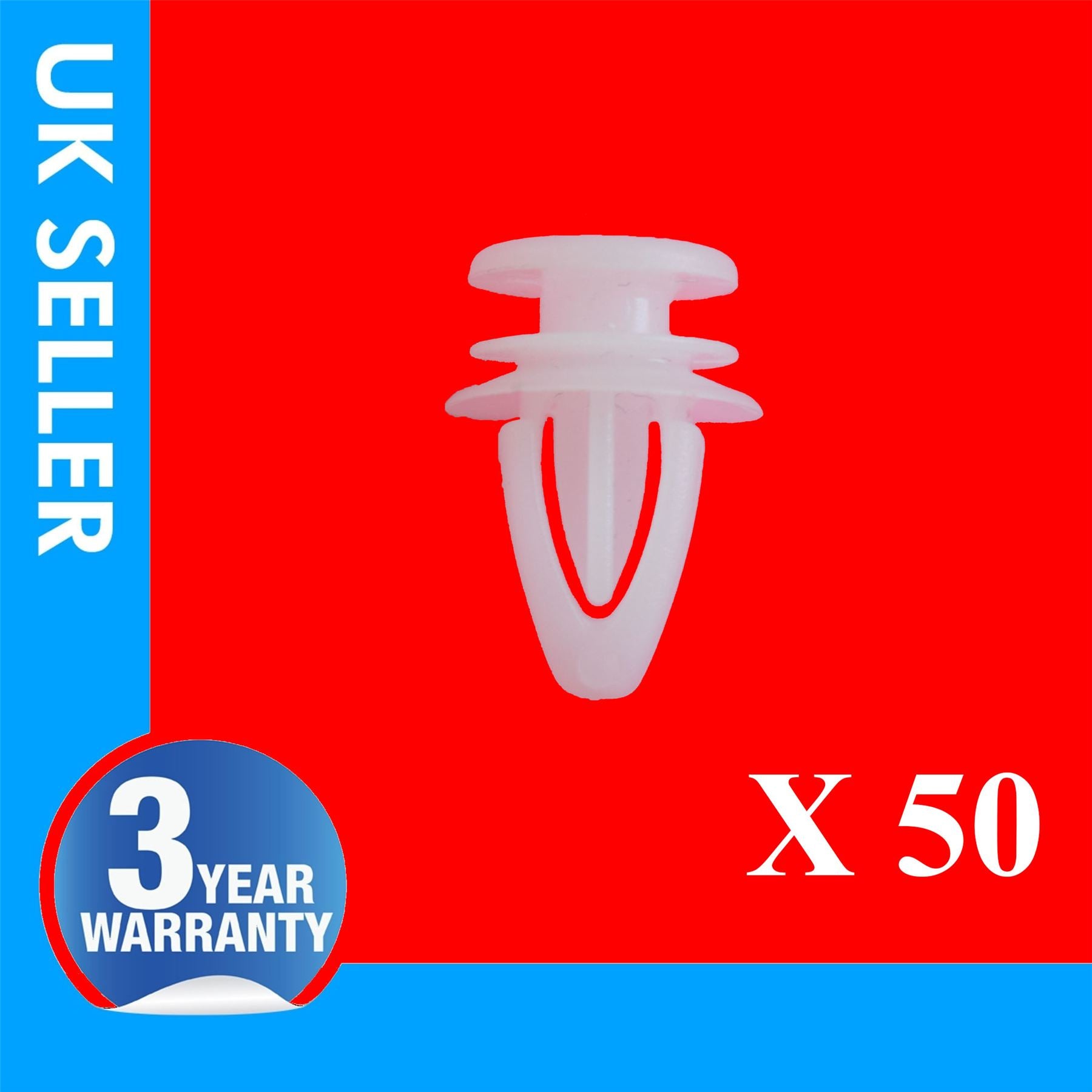 For Vauxhall Corsa Astra Vectra Ford wing mirror door panel trim clips X50