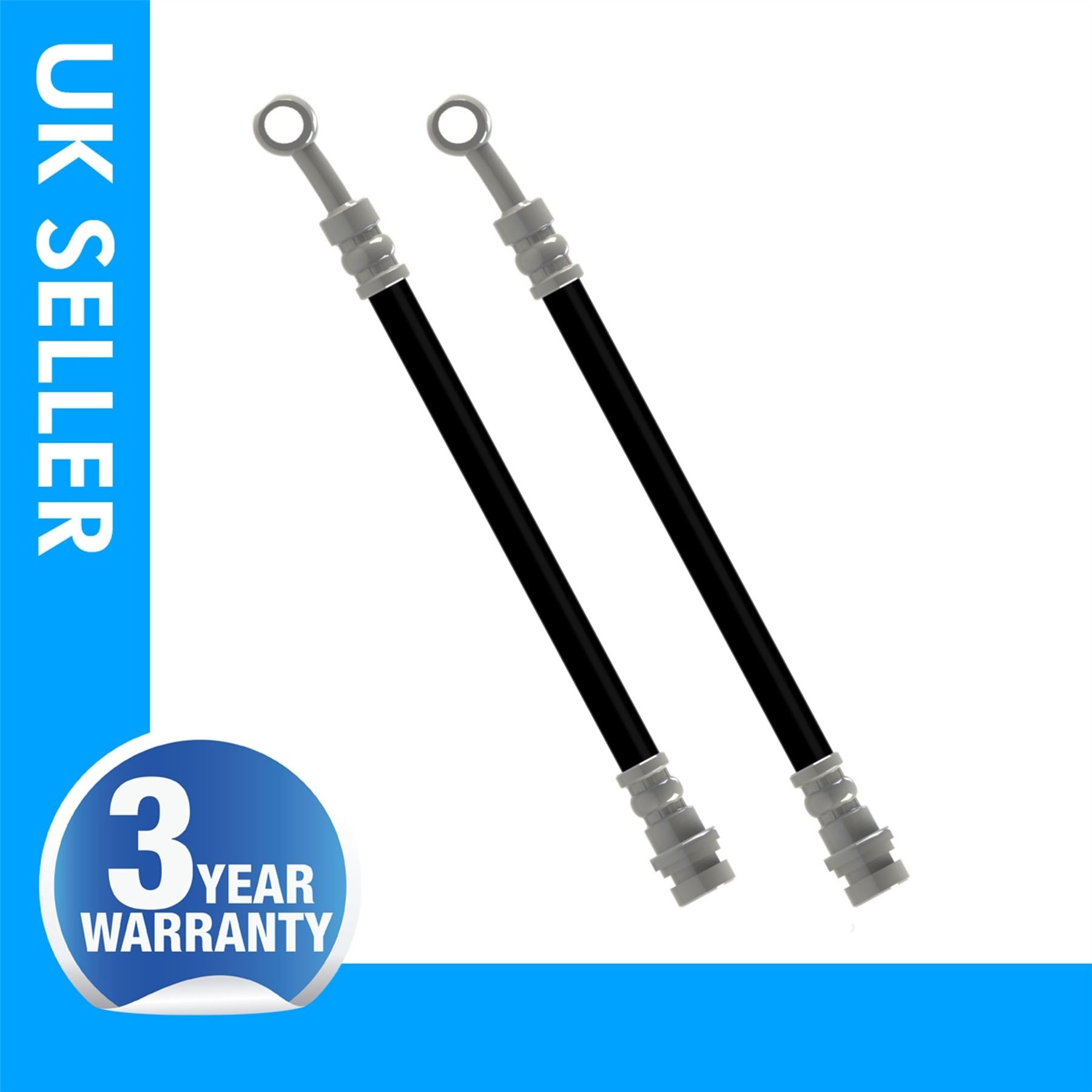 2X Rear brake hose Pipe ABS For NISSAN  Micra II   462105F200