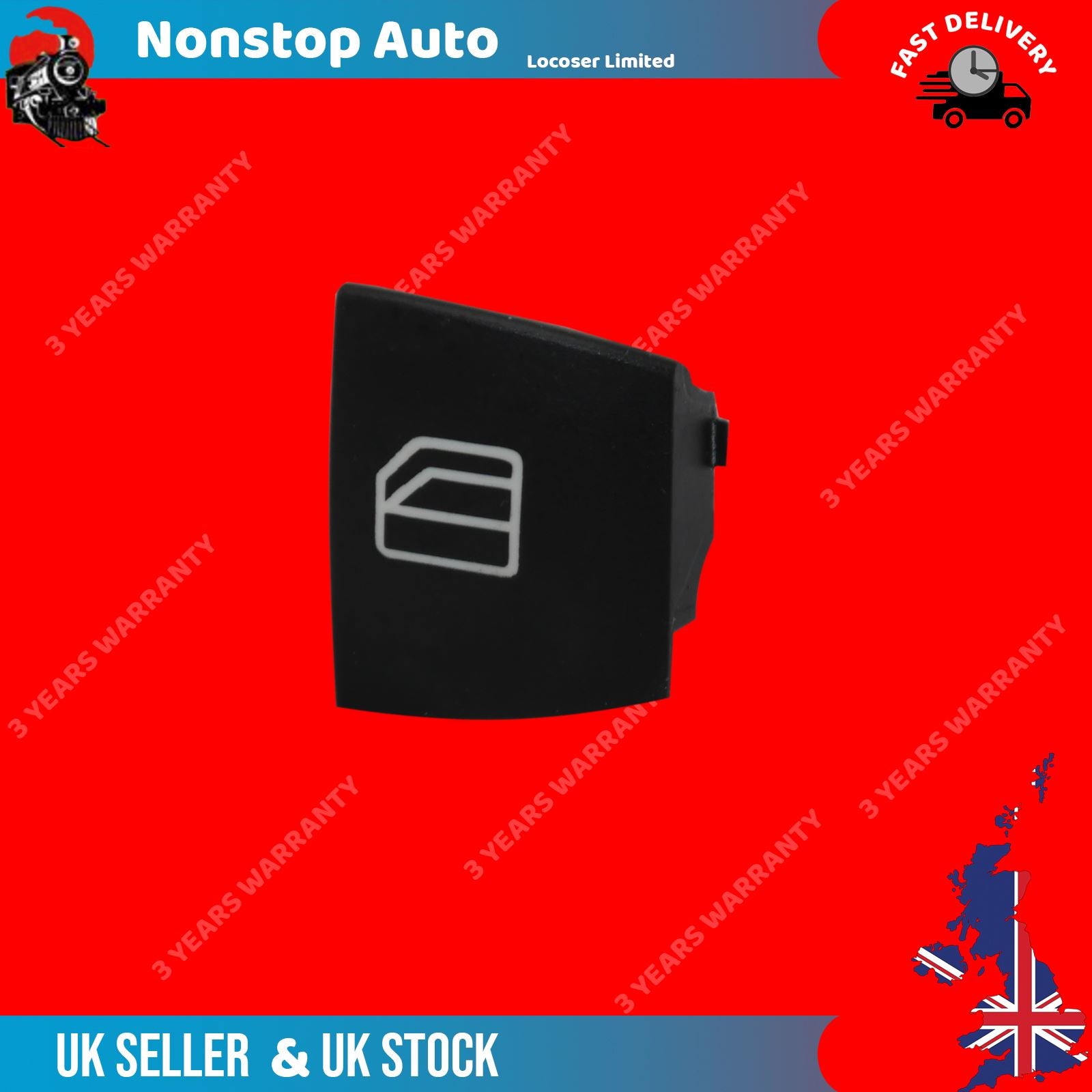 Window Control Switch Button Right Fits Mercedes E Class W211 S211 A2229056800