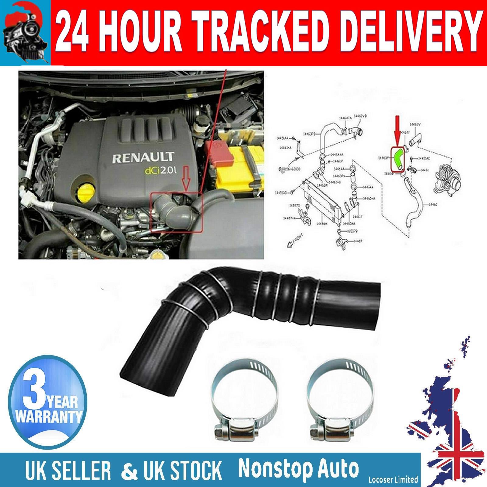 TURBO INTERCOOLER  HOSE PIPE FOR NISSAN X TRAIL 2.0 DCI RENAULT KOLEOS 2.0 DCI 14463JG70D