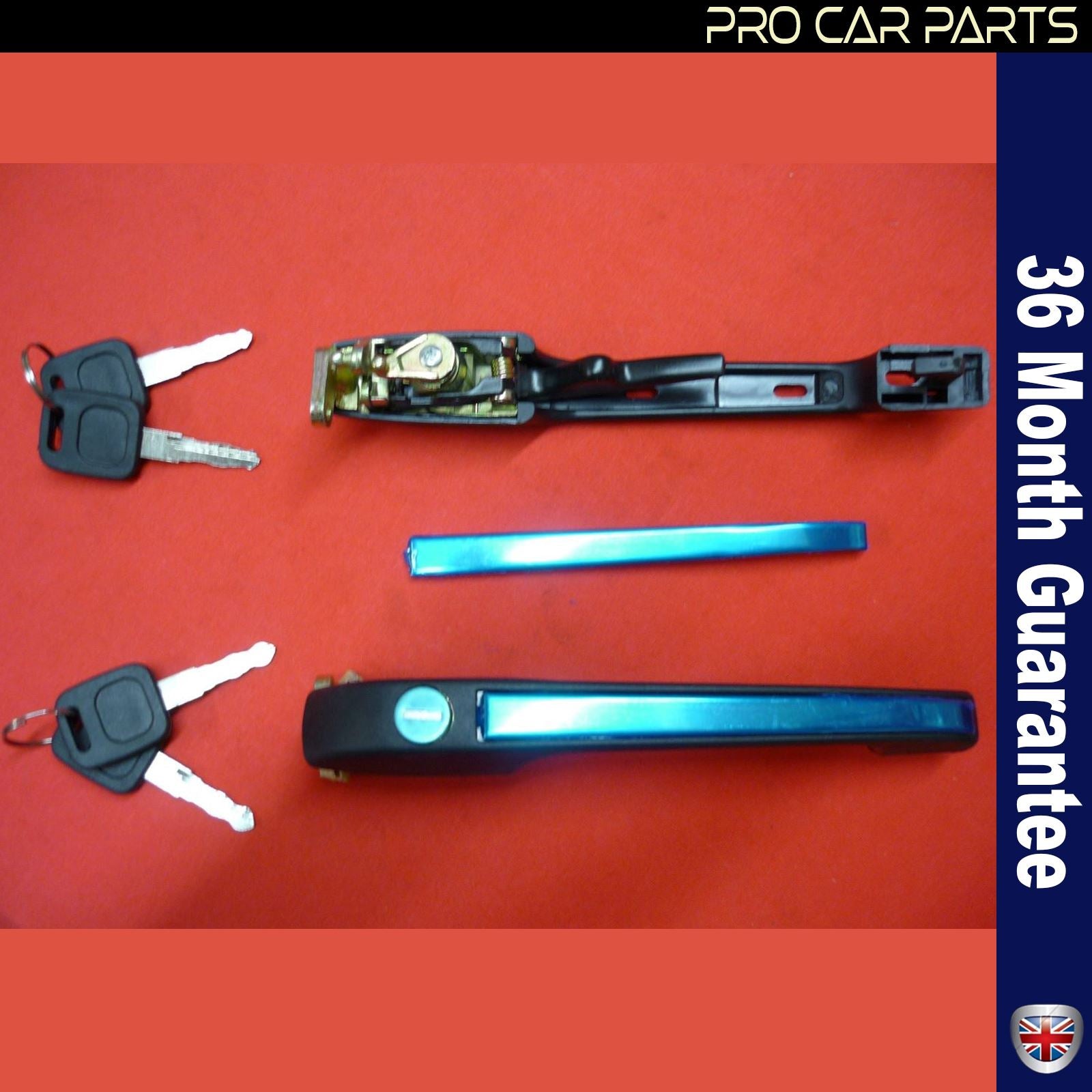 Audi 100 200 5000 door handle / front left 443837206C