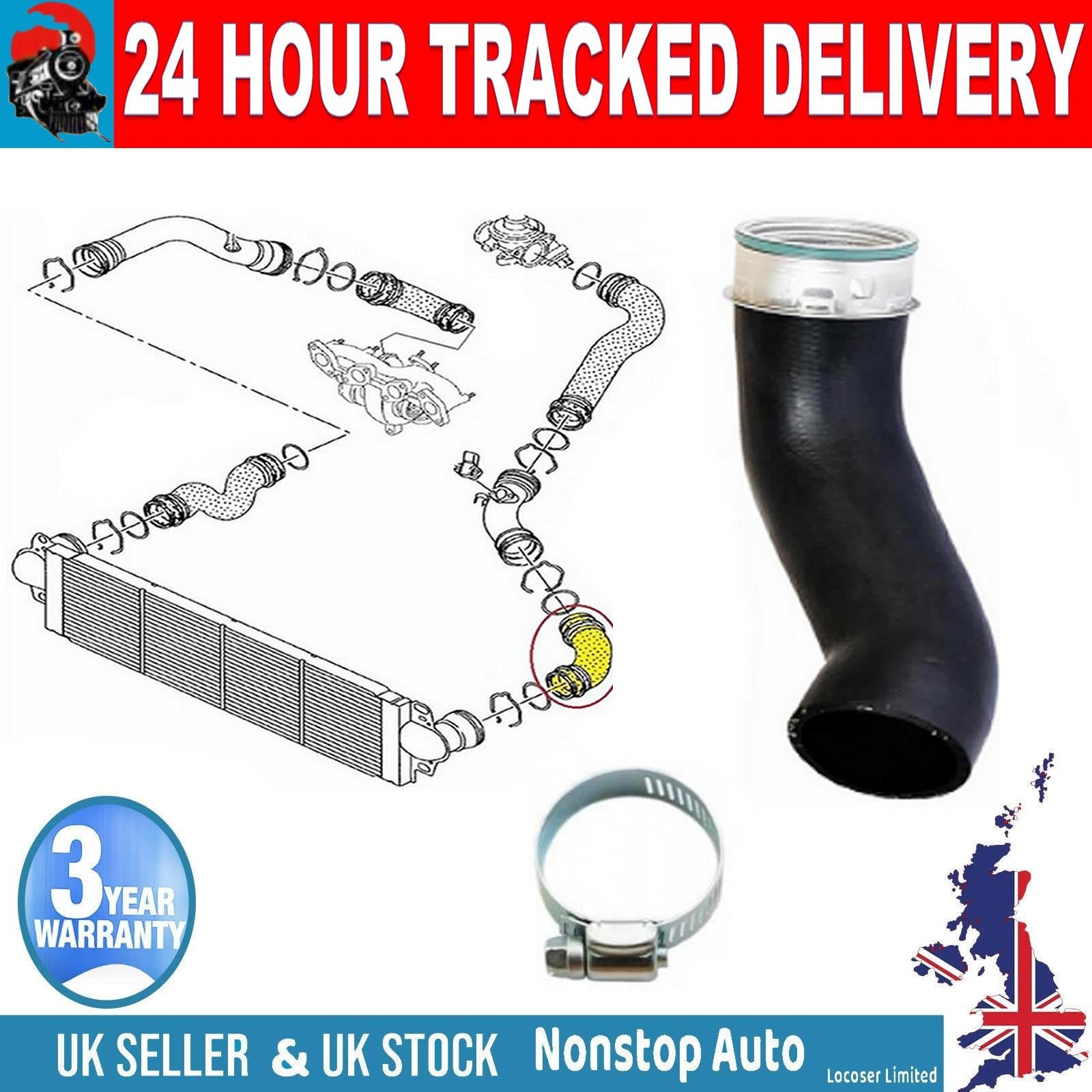 TURBO INTERCOOLER HOSE PIPE FOR VW TRANSPORTER T5 2.5 TDI  7H0145790F