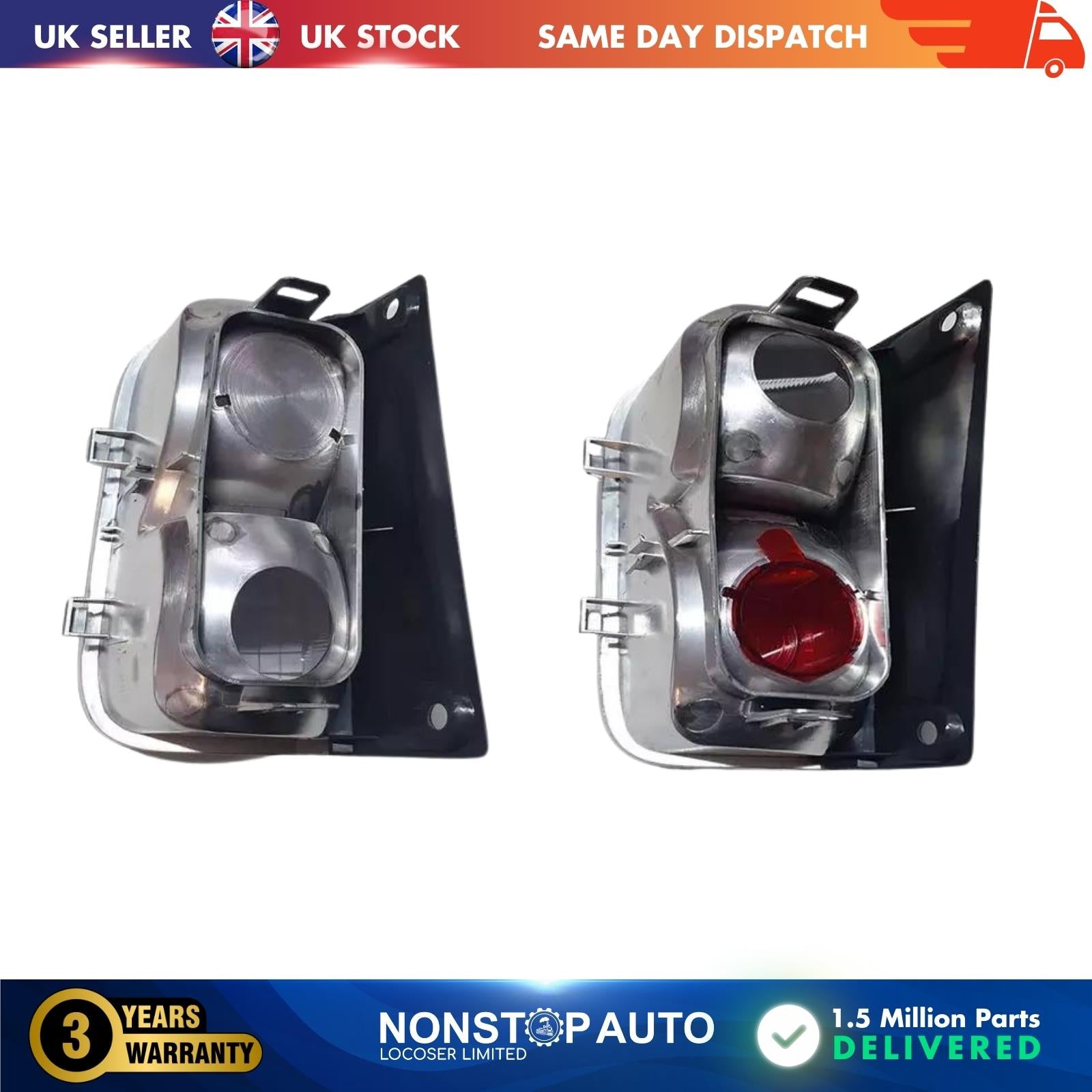 Rear Reverse Fog Light Pair Fits NISSAN Primastar  4412788 4394930