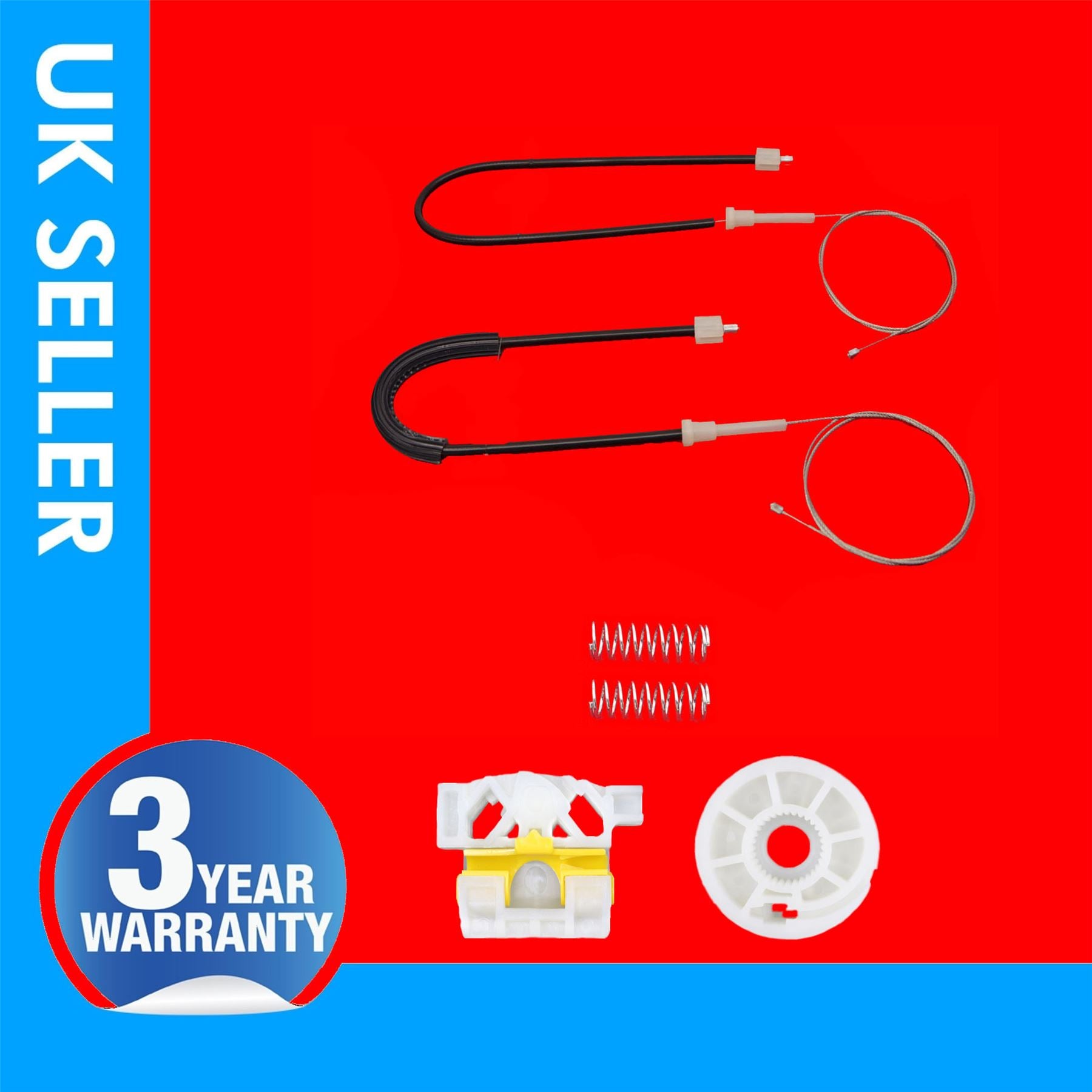 Window Regulator Repair Kit Rear Left Side Fits Renault Laguna