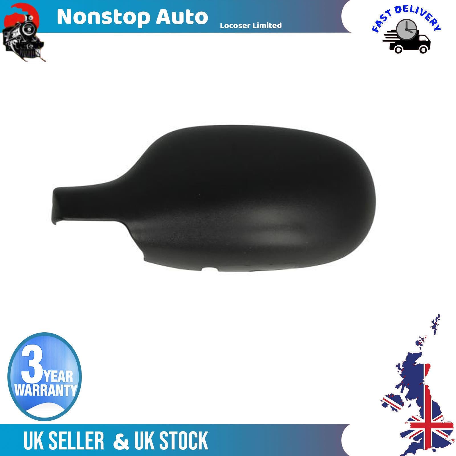Wing Mirror Cover Left Side For RENAULT Clio II Megane I Scenic I 7701471854