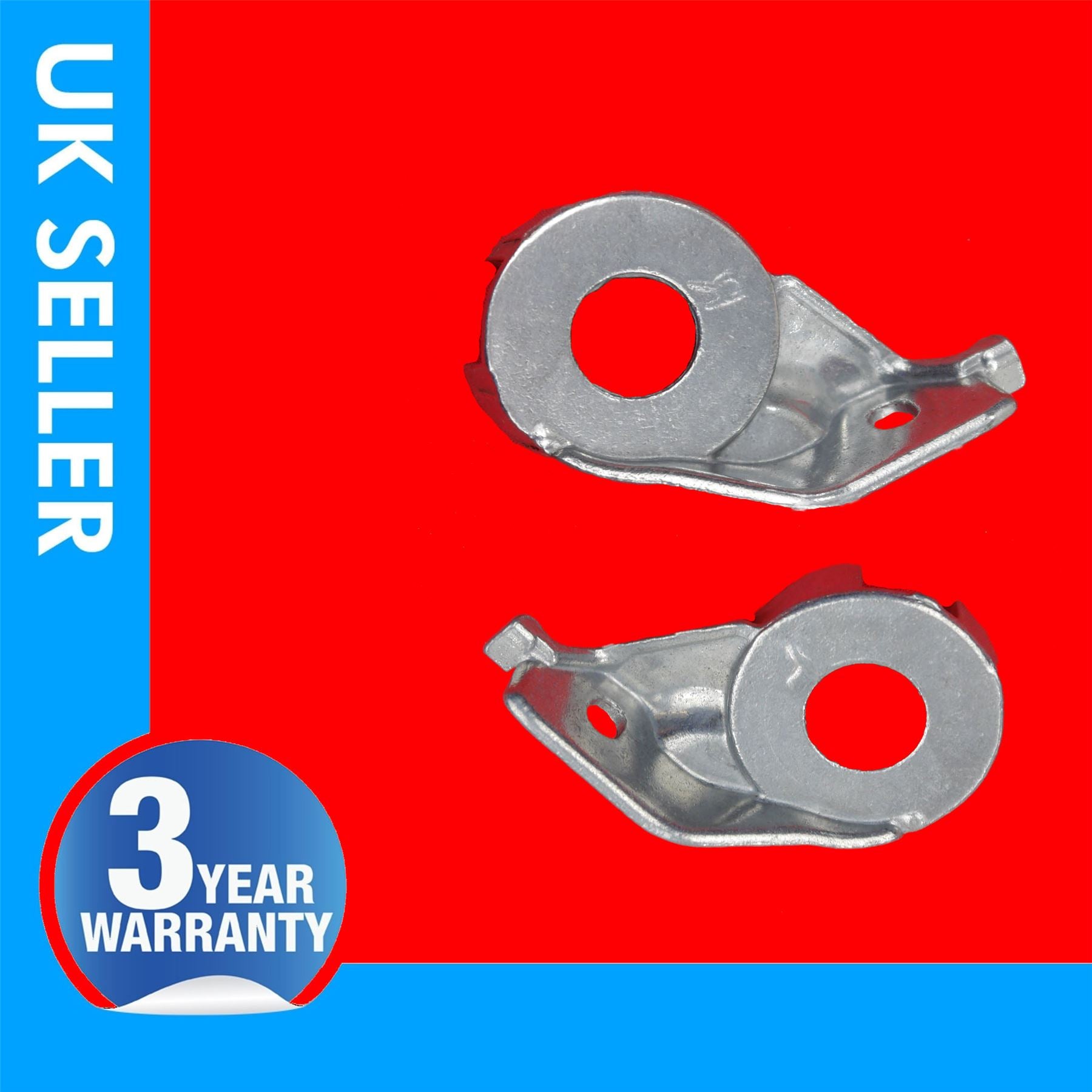2 X RADIATOR MOUNTING SUPPORT BRACKET VAUXHALL OPEL VECTRA B 1310628 1310629