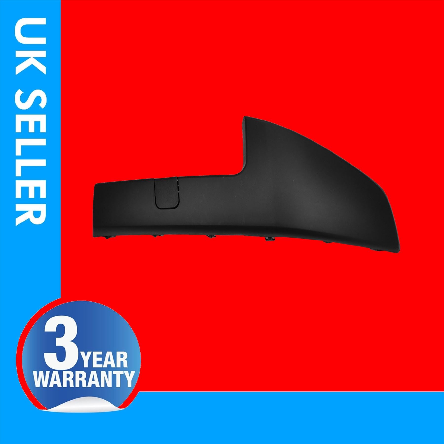 FOR RENAULT MEGANE MK2 Bumper Corner strip grill cover front right black