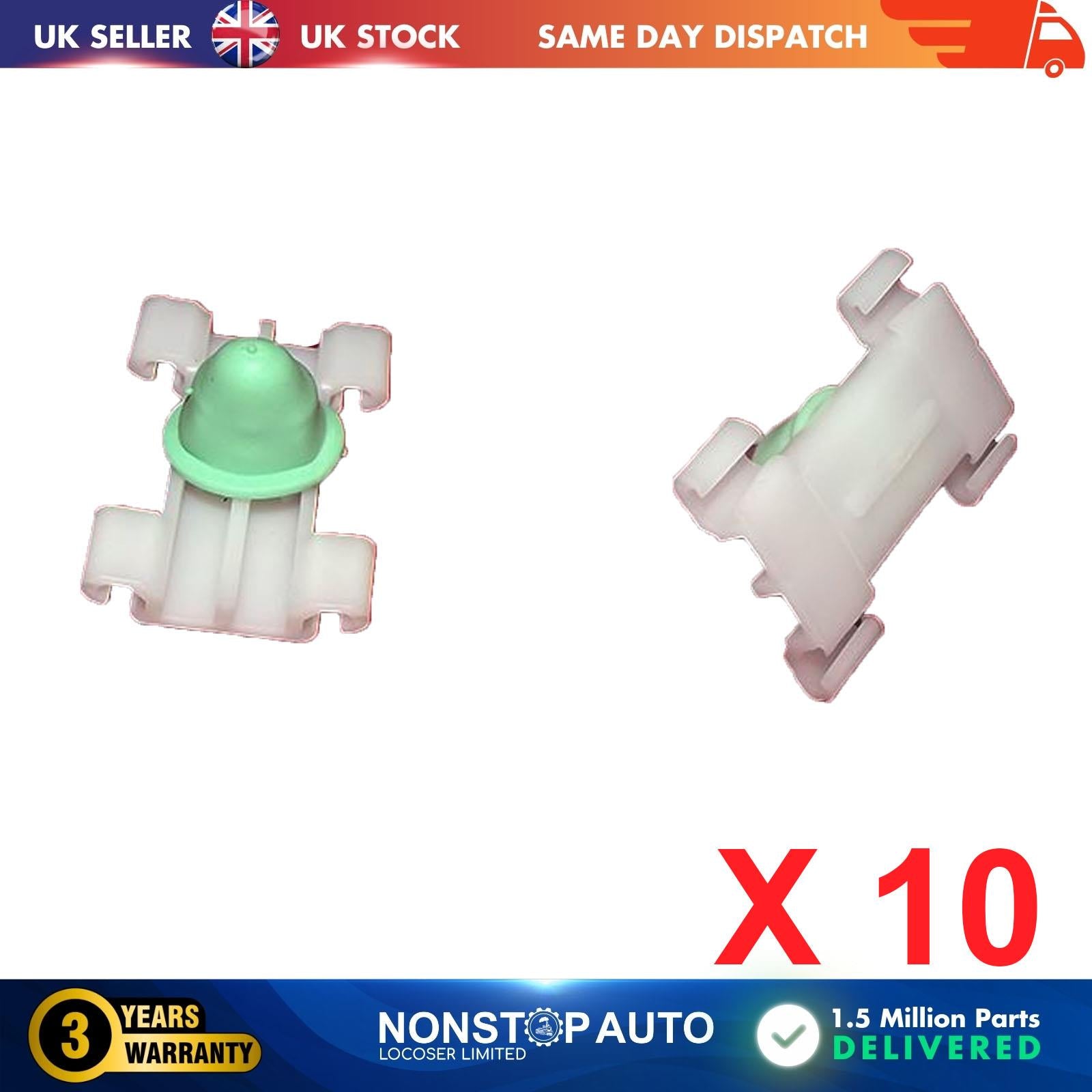 BMW Panel Moulding Retainer Clips X10