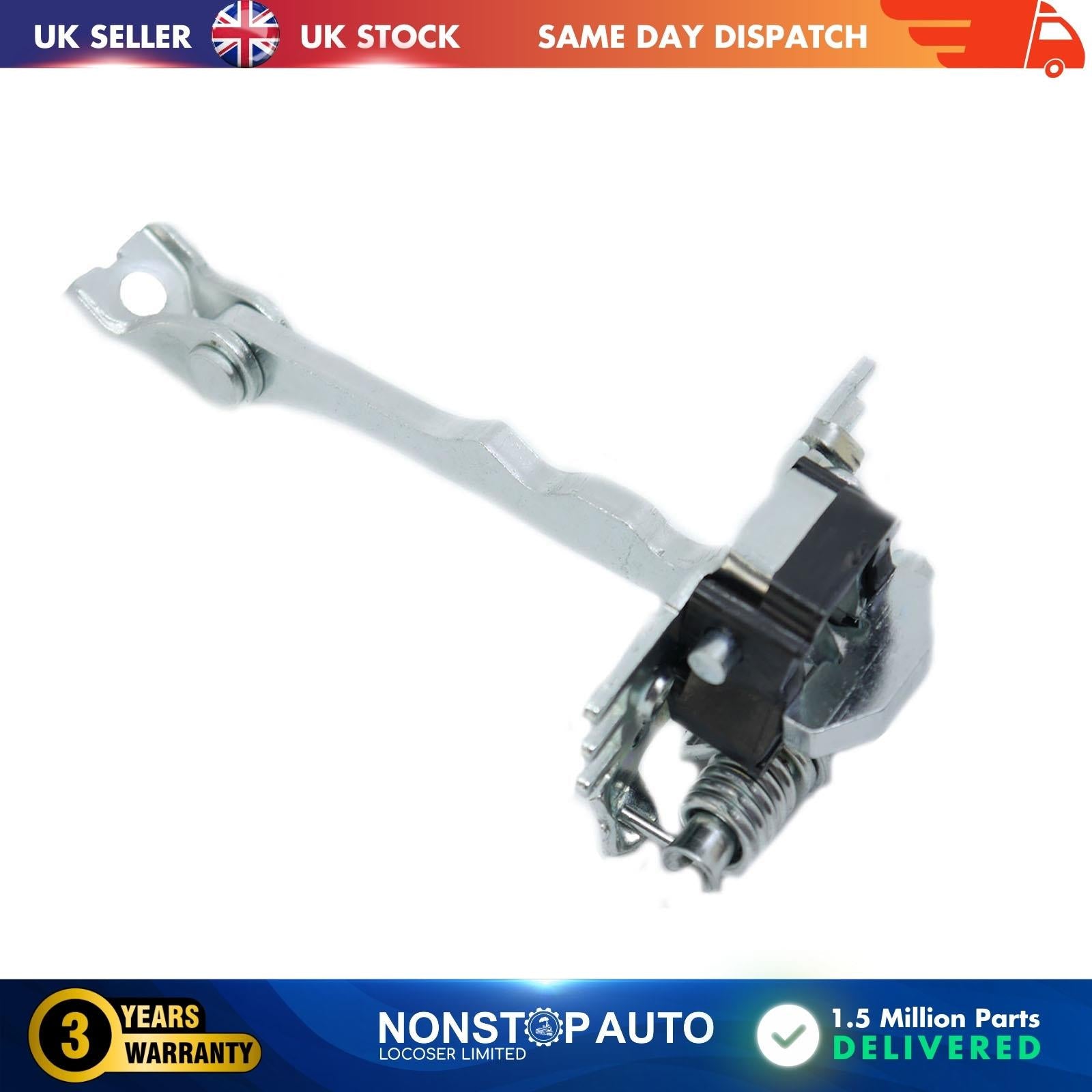 Front Door Hinge Stop Check Strap Limitery Right or Left Side Fits RENAULT Fluence  Megane Mk3 804303543R