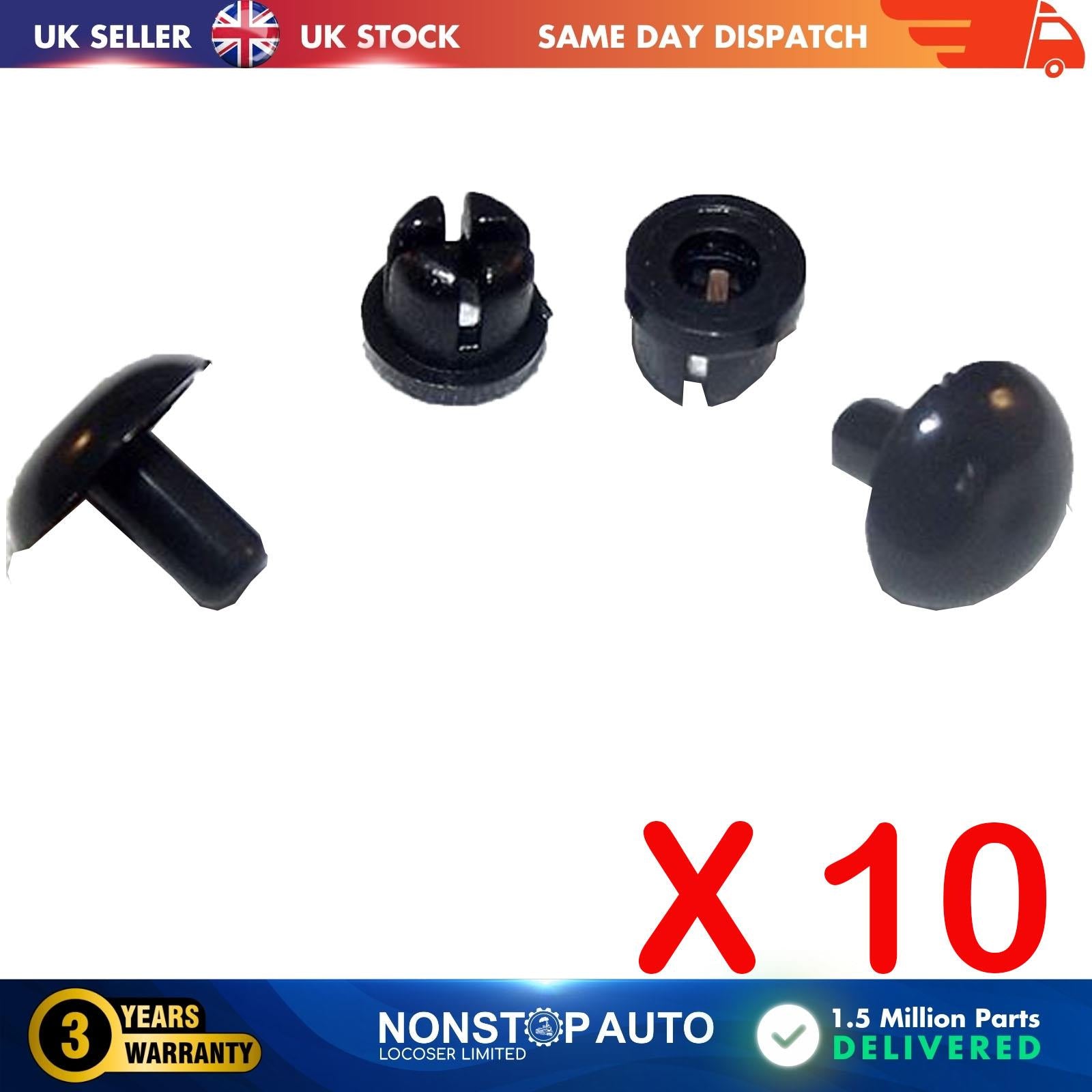 10X UNIVERSAL Label Holder Clips