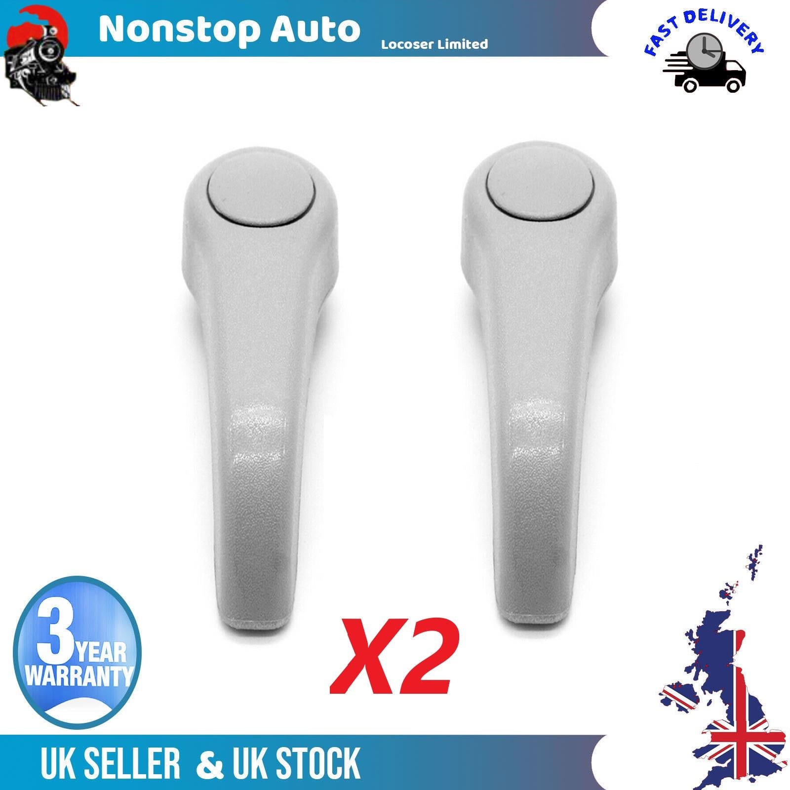 2 Sets seat adjuster handle Front Left and Right For RENAULT Clio MK2 Twingoo