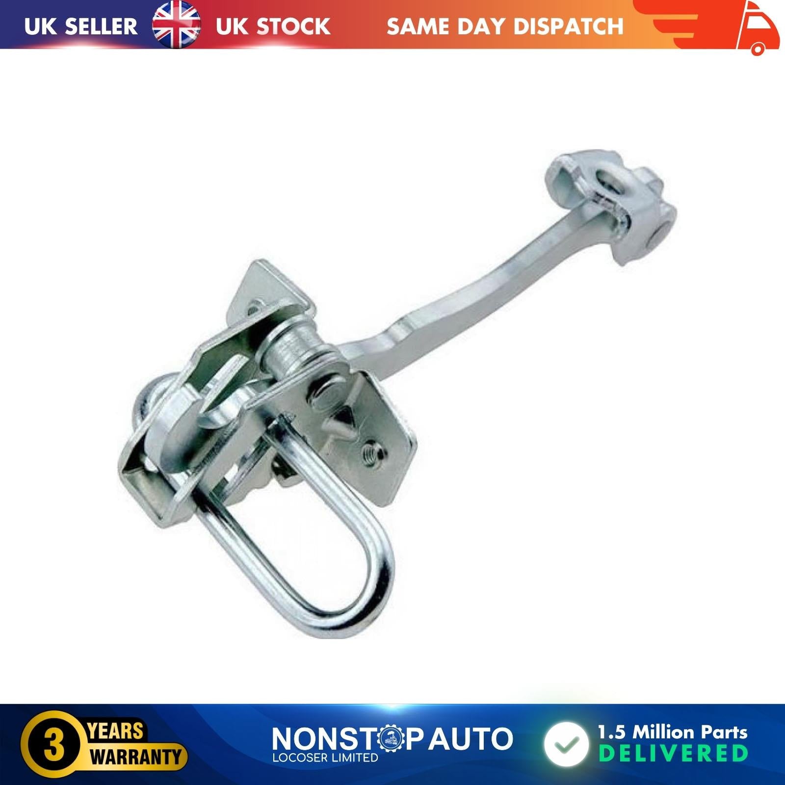Front Door Hinge Stop Check Strap Limitery Right or Left Side Fits VAUXHALL Vectra C 2003-2009 Signum  5160245