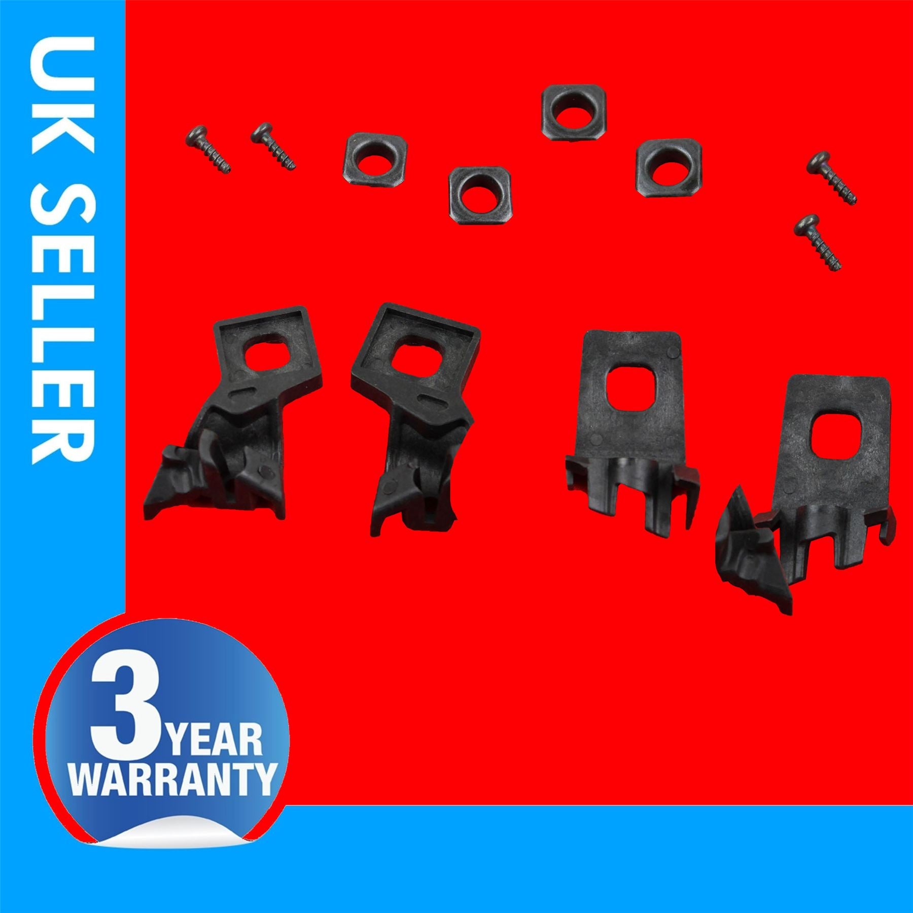 2X  Headlight Bracket Holder Repair Kit Left Right Side Fits VW POLO  6Q0998225