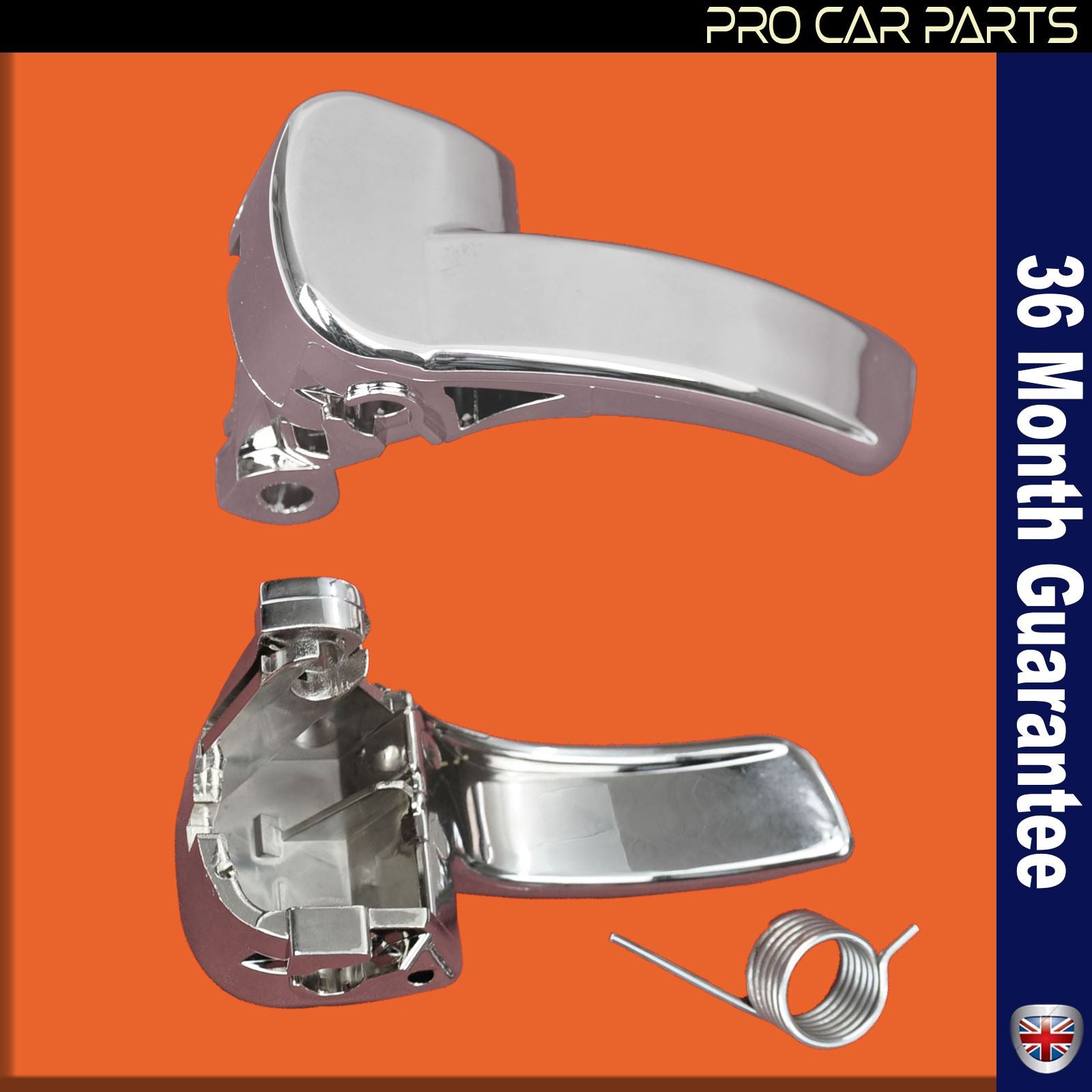 Inner Door Handle Chrome Left side Fits Nissan Qashqai 80671JD00E
